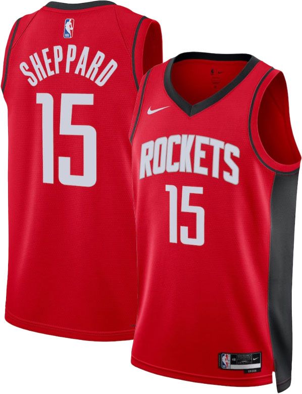 Nike Adult Houston Rockets Reed Sheppard #15 Swingman Icon Jersey