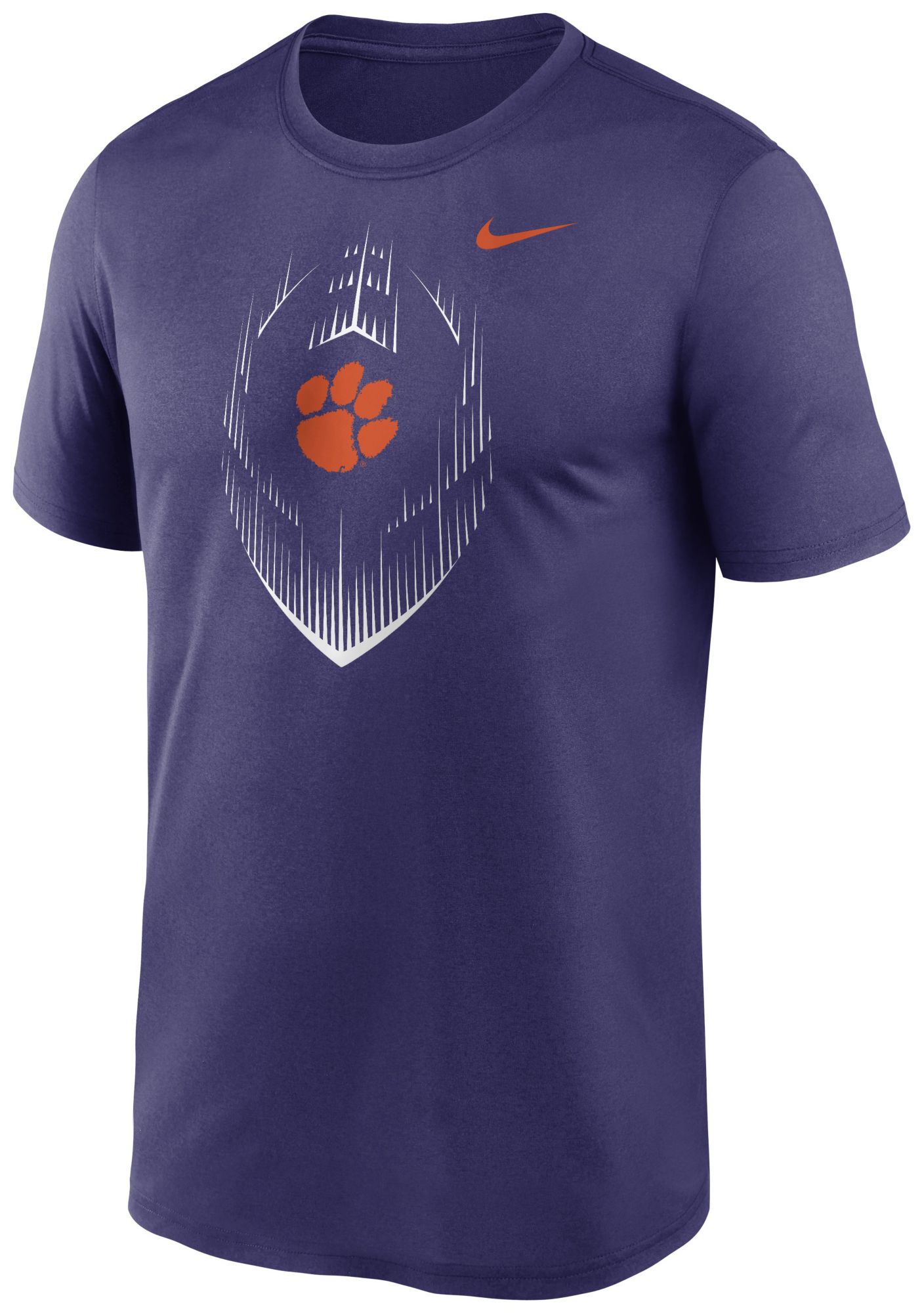 Nike Men's Clemson Tigers Purple Dri-FIT Legend Icon T-Shirt