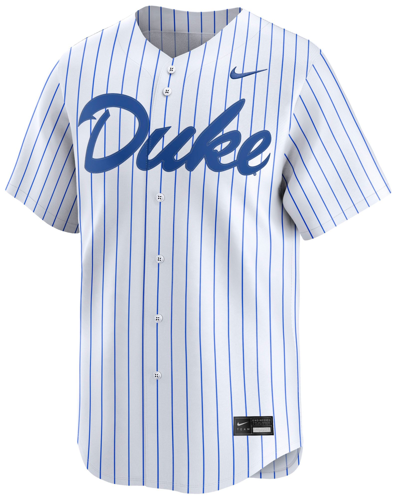 Nike Men's Duke Blue Devils White Baseball Jersey | Dick's