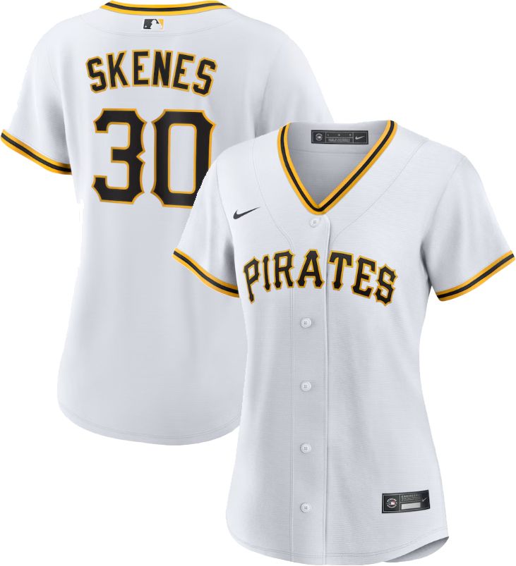 Nike Women's Replica Pittsburgh Pirates Paul Skenes #30 White Cool