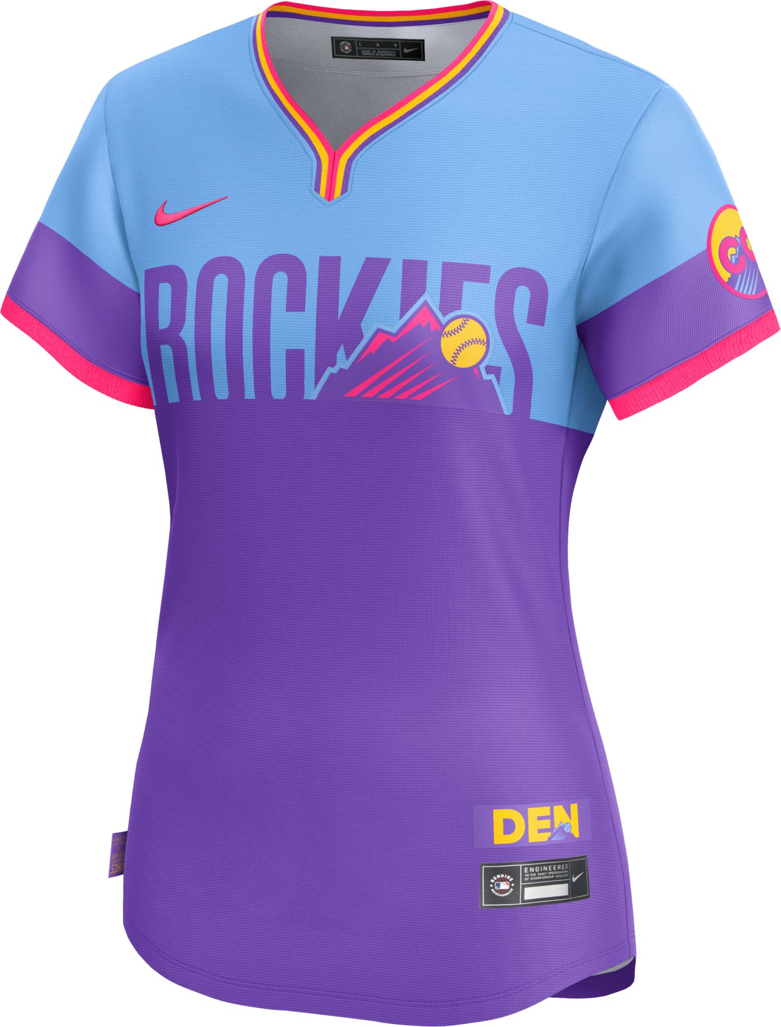 Nike Women's Colorado Rockies City Connect Blank Limited Vapor