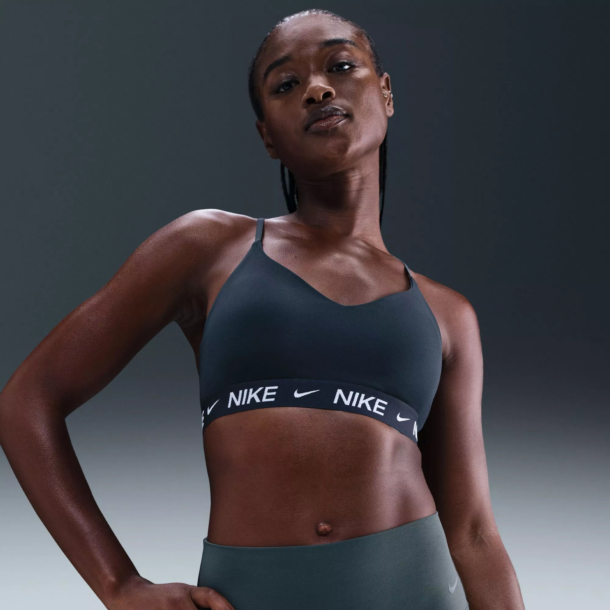 Nike Women's Indy Light Support Padded Adjustable Sports Bra