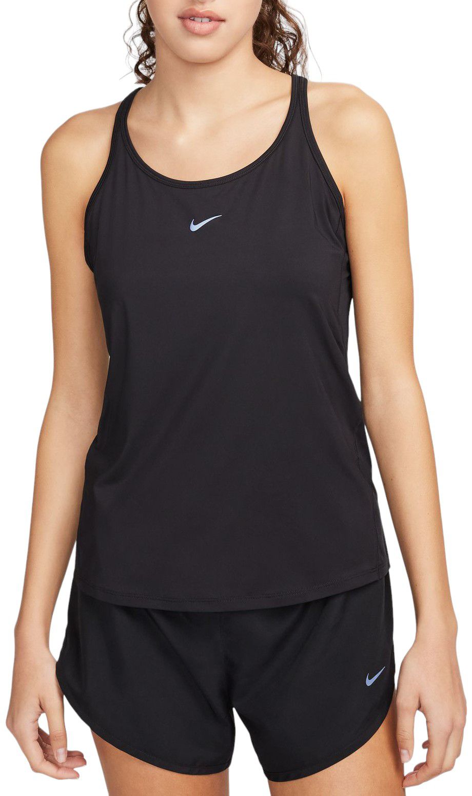 売れ筋商品|||ナイキ カットソー トップス レディース Women's Solid One Classic Dri-FIT Cropped Tank Top Black/black Gear-57_a7c2642e-ec73-4057-