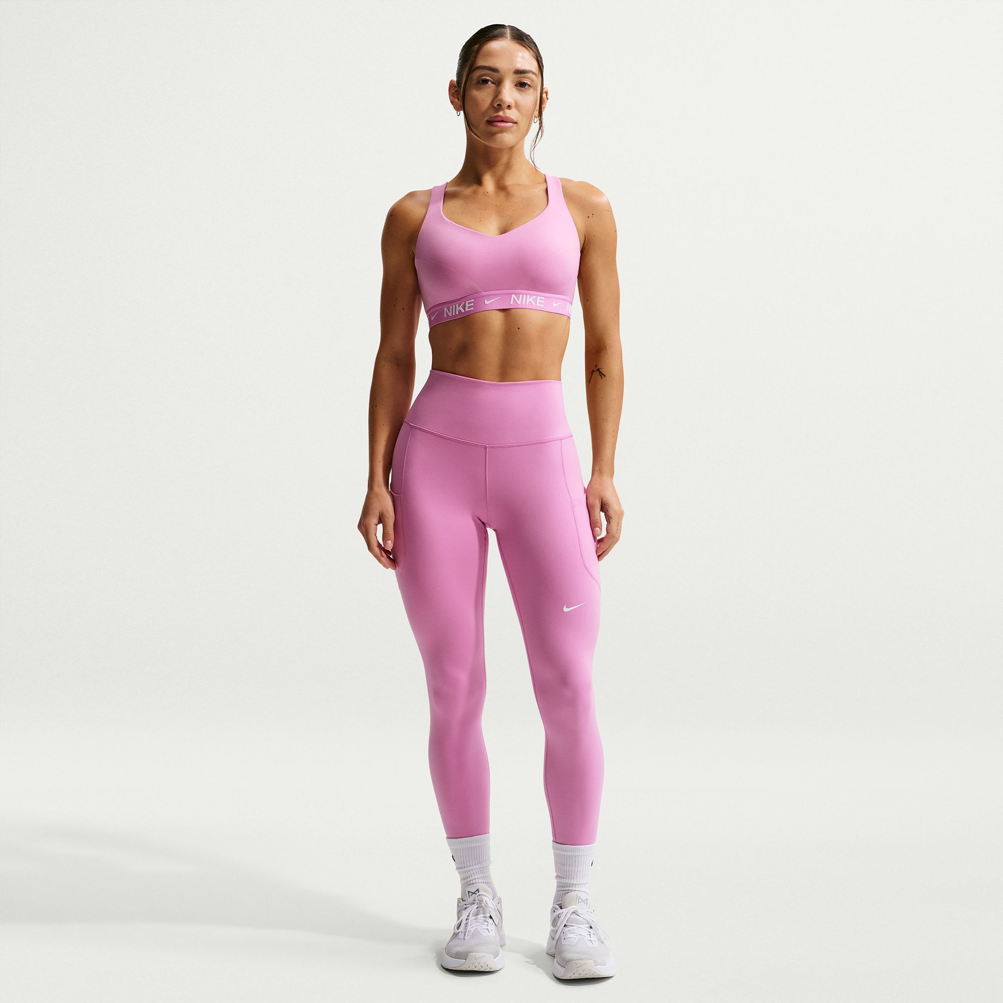 Nike Women's One High-Waisted 7/8 Leggings with Pockets | Dick's