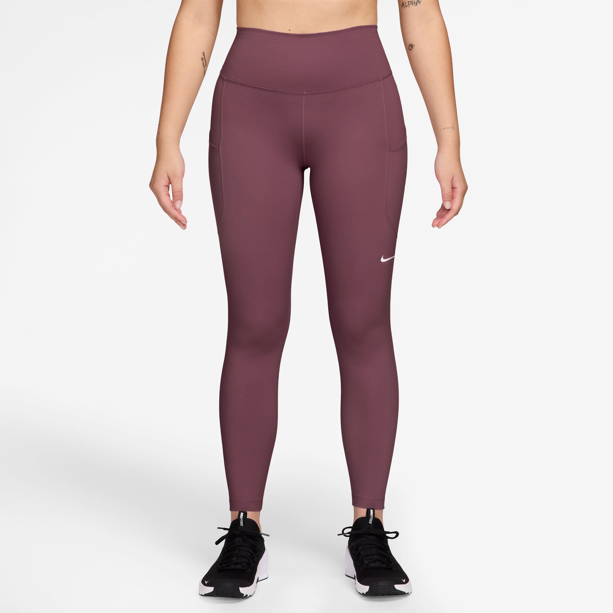 Nike Women's One High-Waisted 7/8 Leggings with Pockets | Dick's
