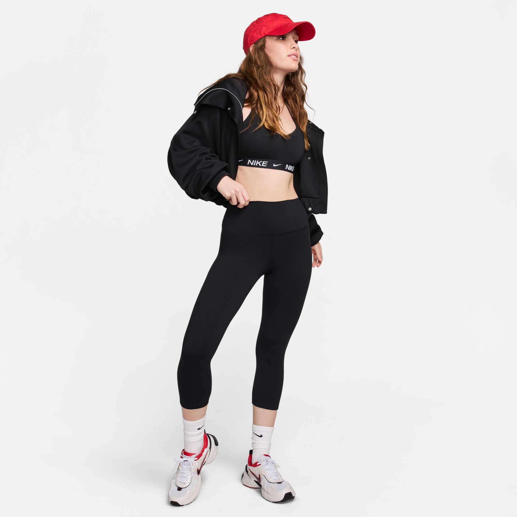 Nike Women's One High-Waisted Crop Leggings | Dick's Sporting Goods