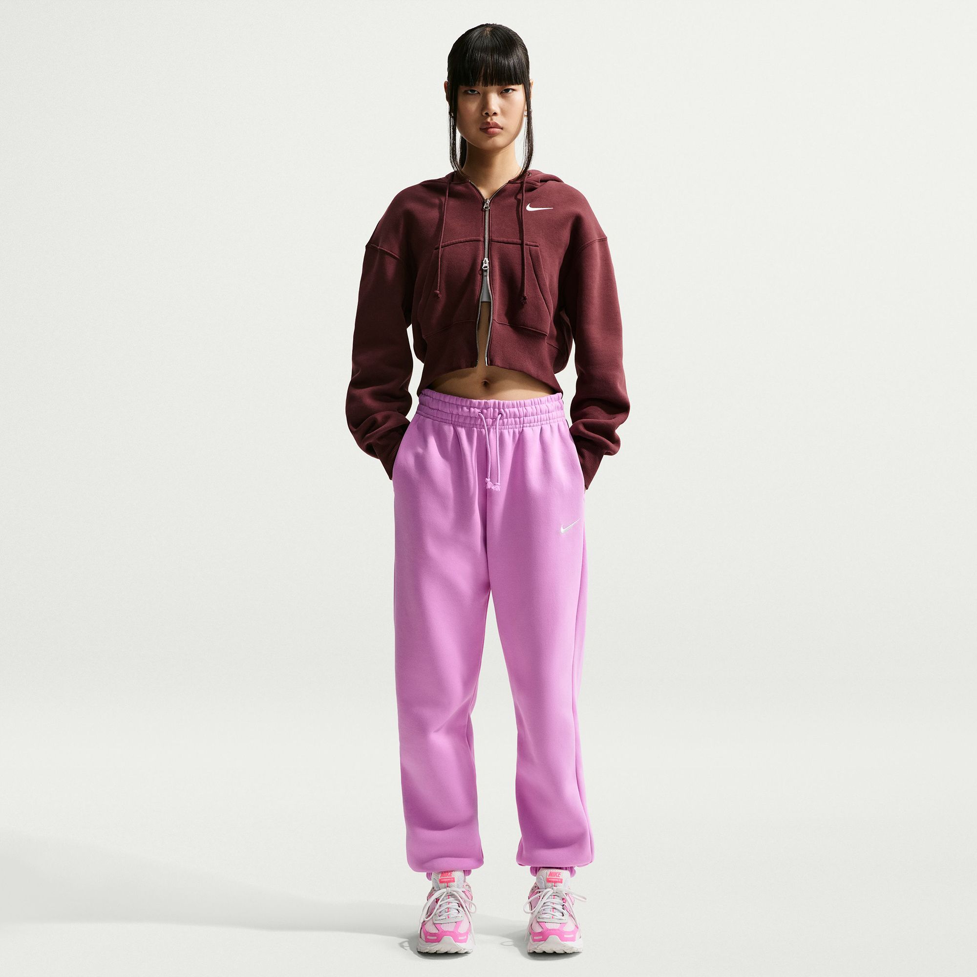 Nike Women's Sportswear Phoenix Fleece High-Waisted Oversized