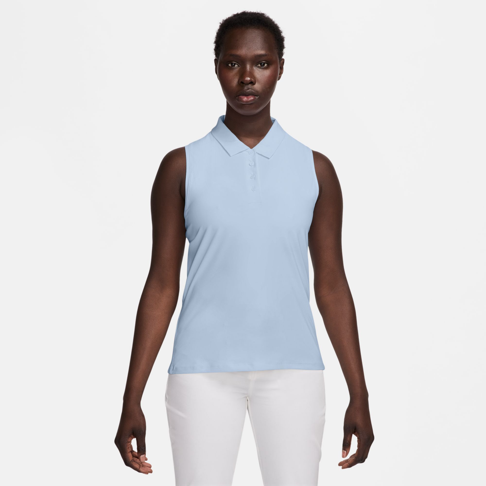 Nike Women's Dri-FIT Victory Sleeveless Golf Polo | Dick's