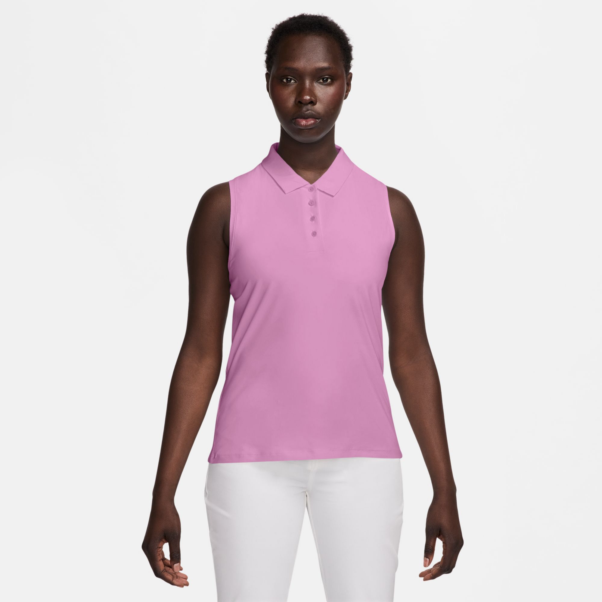 Nike Women's Dri-FIT Victory Sleeveless Golf Polo | Dick's
