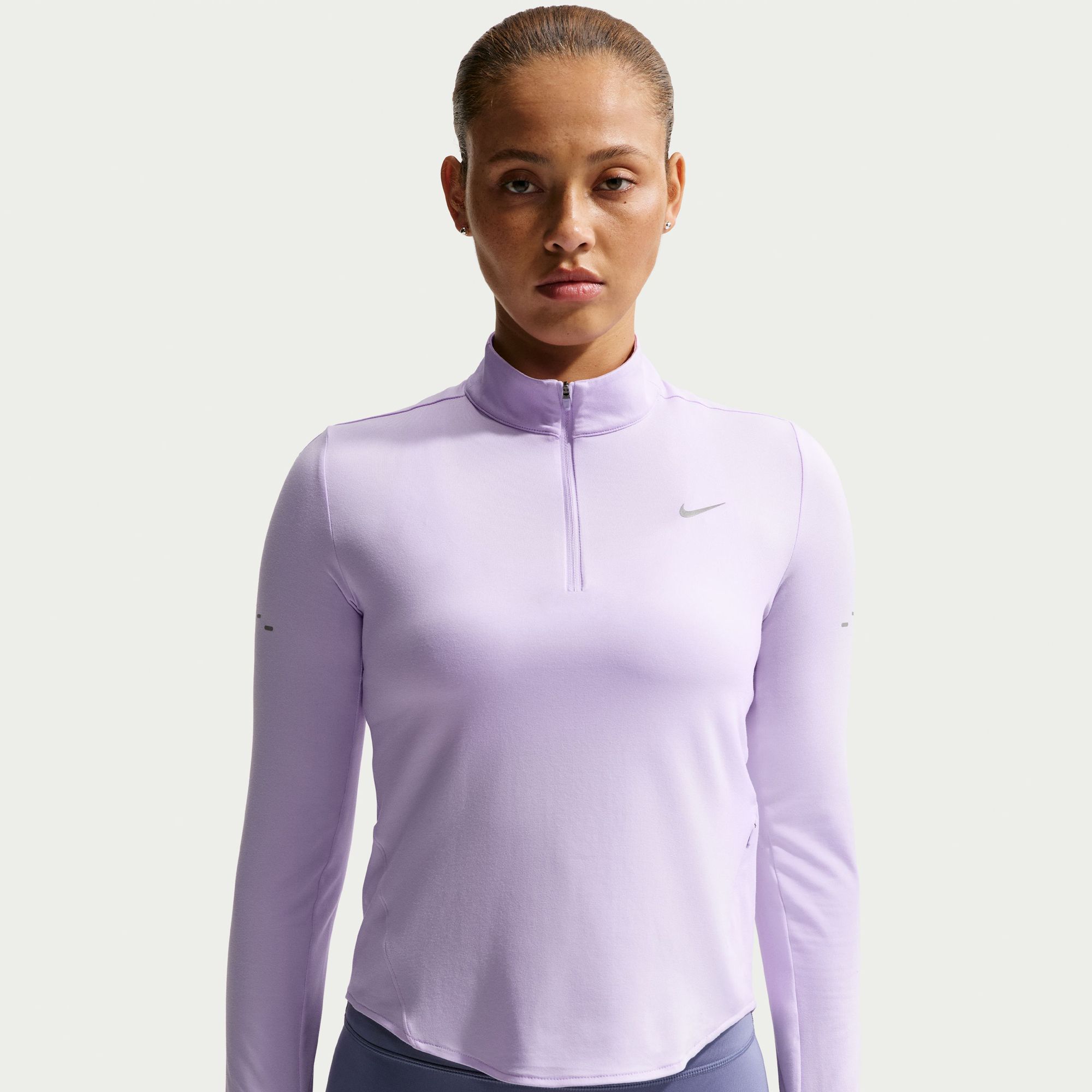 Nike Women's Swift Dri-FIT UV 1/4-Zip Running Pullover | Dick's