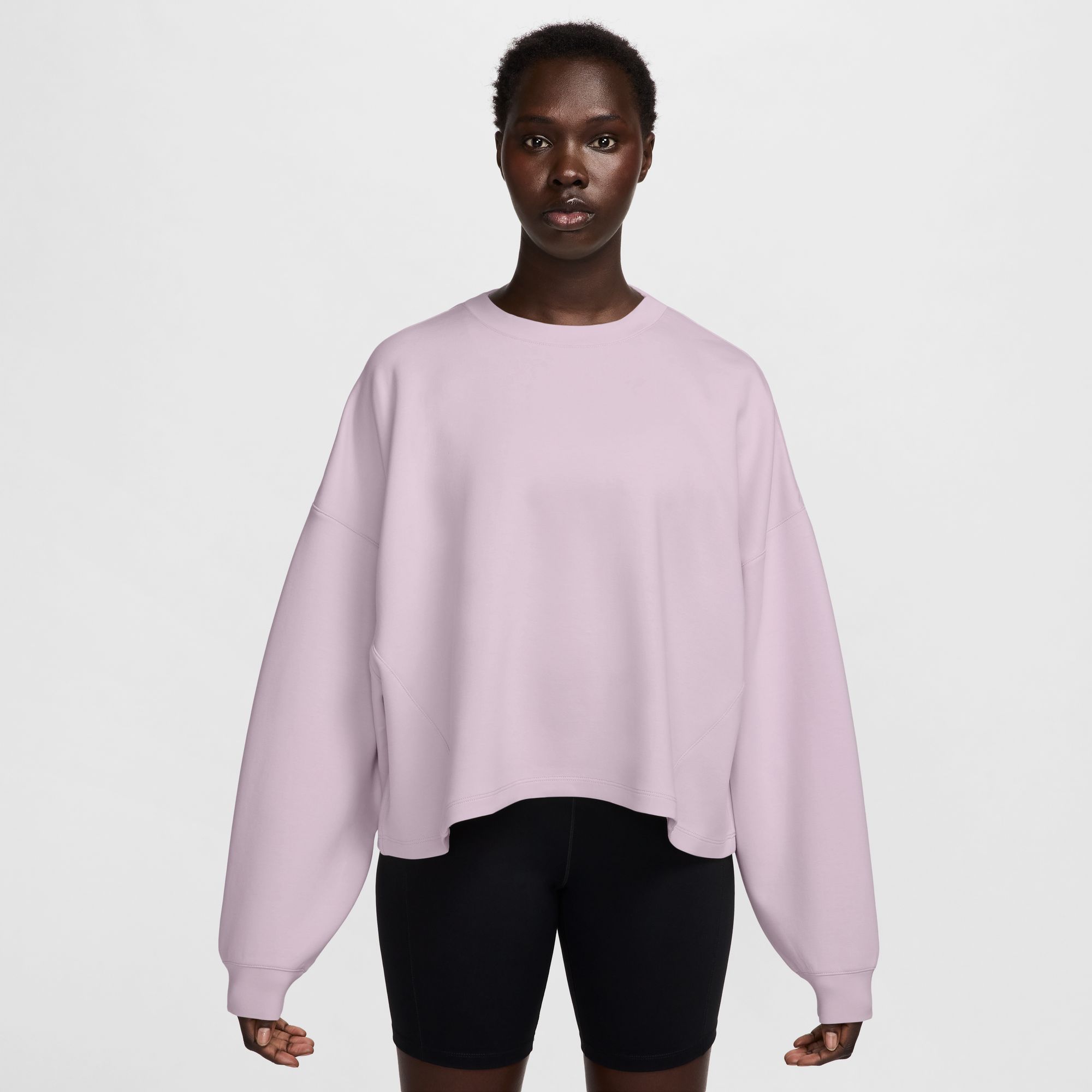 Nike Women's 24.7 ImpossiblySoft Oversized Crewneck Sweatshirt