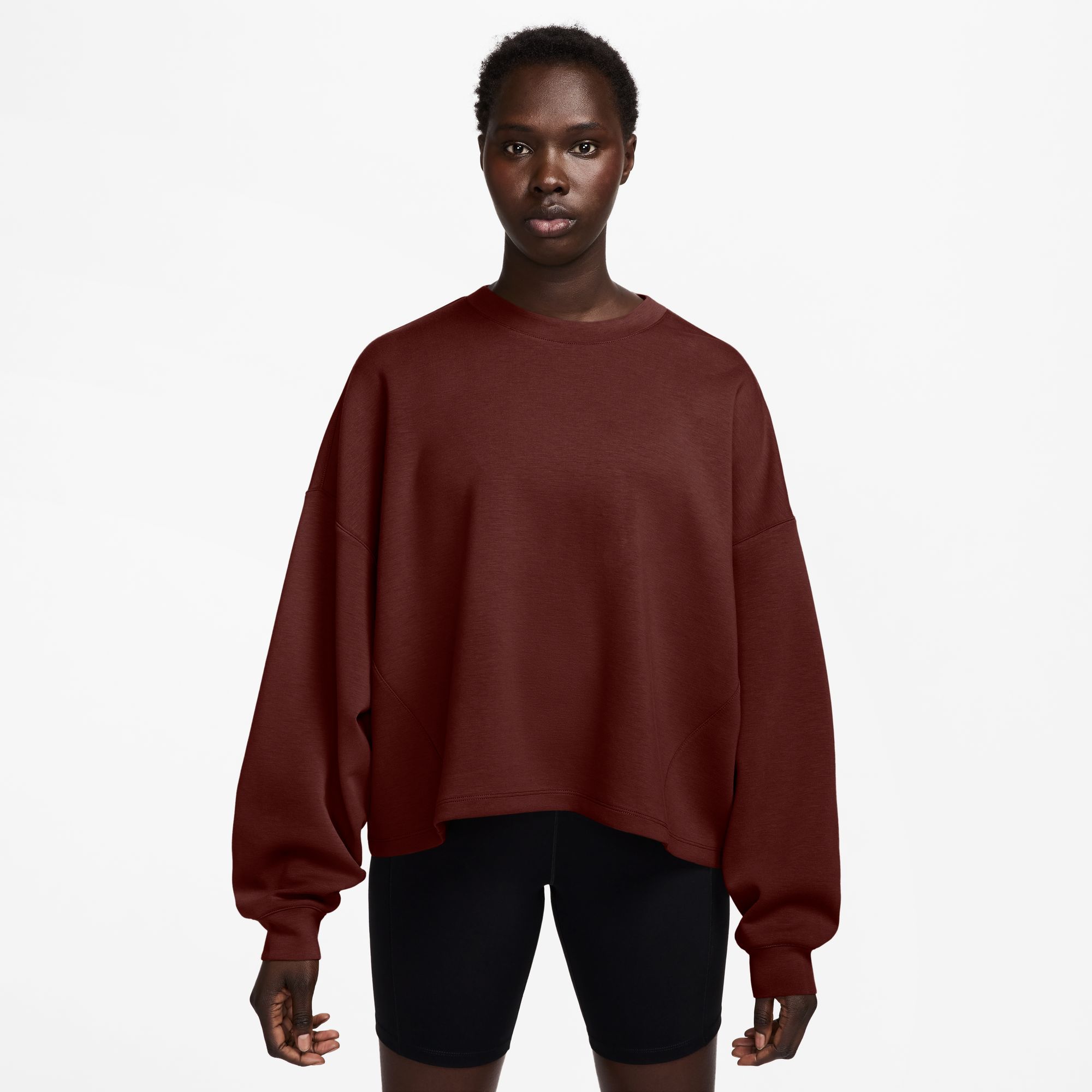Nike Women's 24.7 ImpossiblySoft Oversized Crewneck Sweatshirt