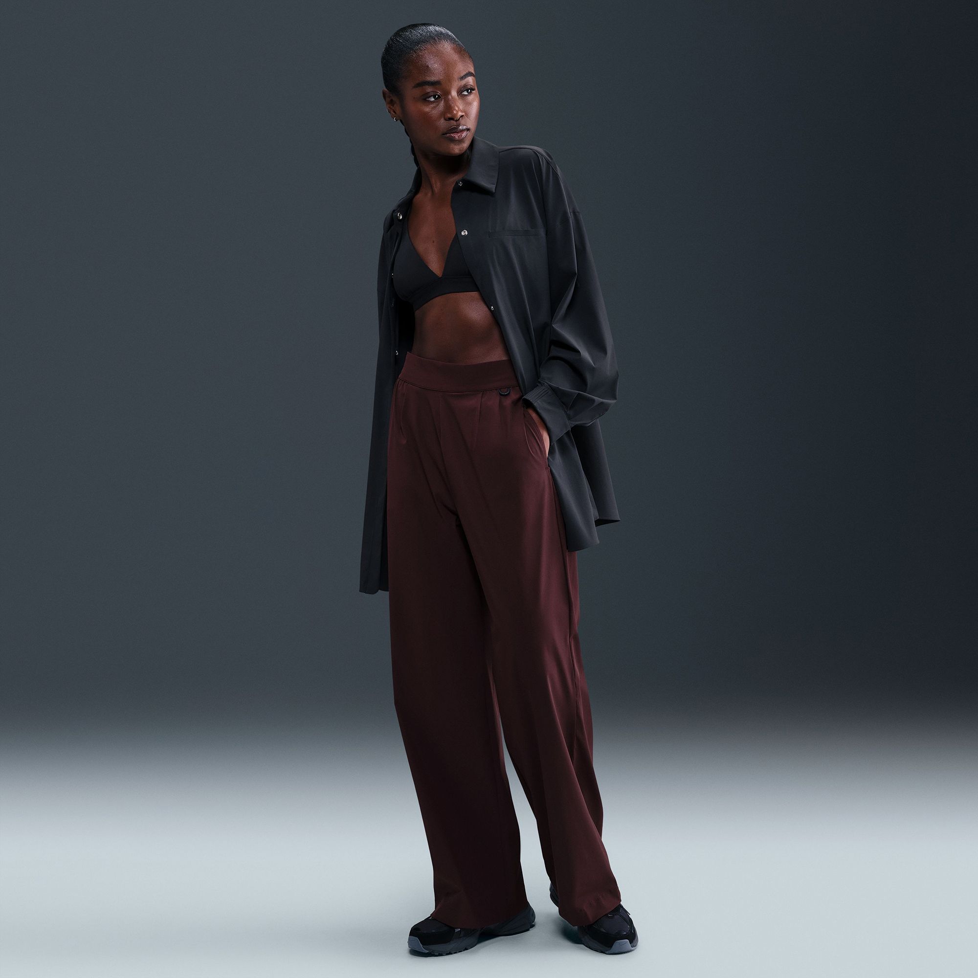 Nike Women's 24.7 PerfectStretch High-Waisted Wide Leg Pants