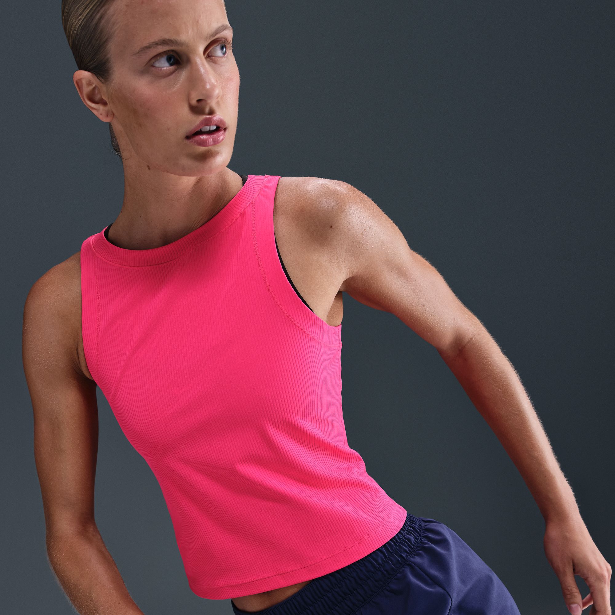 Nike Women's Zenvy Rib Dri-FIT Tank Top | Dick's Sporting Goods