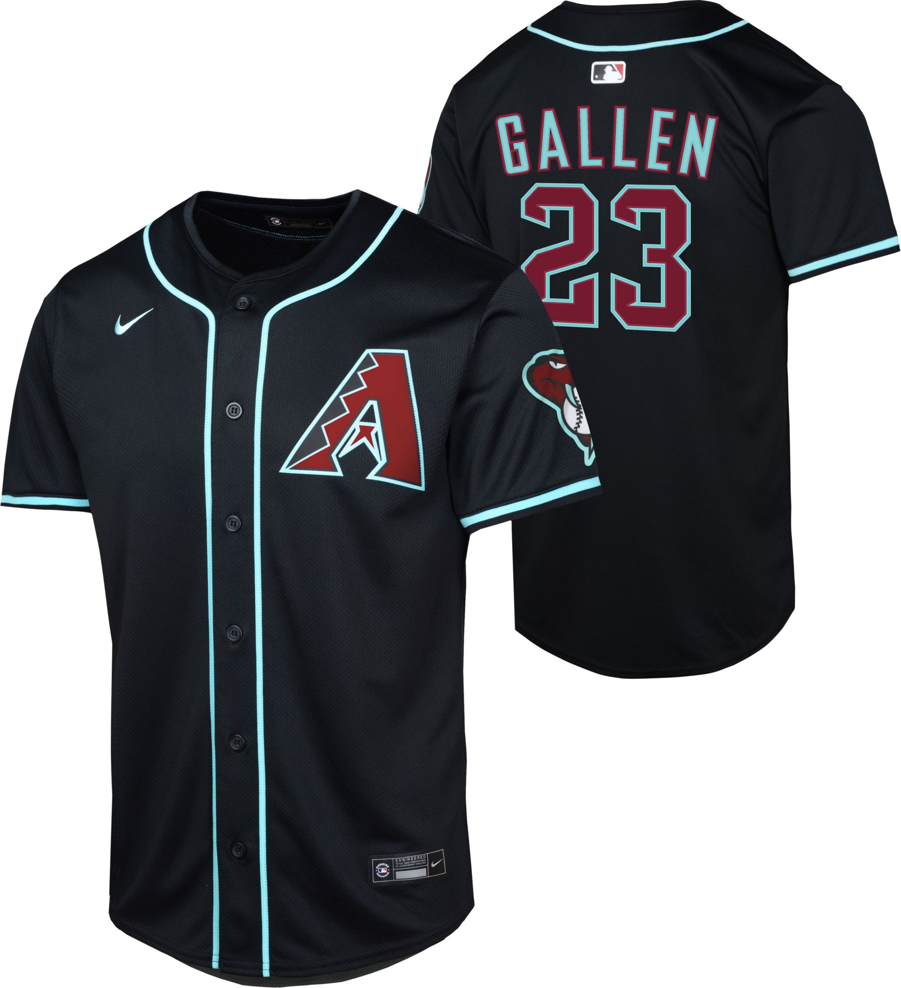 Nike Youth Arizona Diamondbacks Zac Gallen #23 Limited Jersey