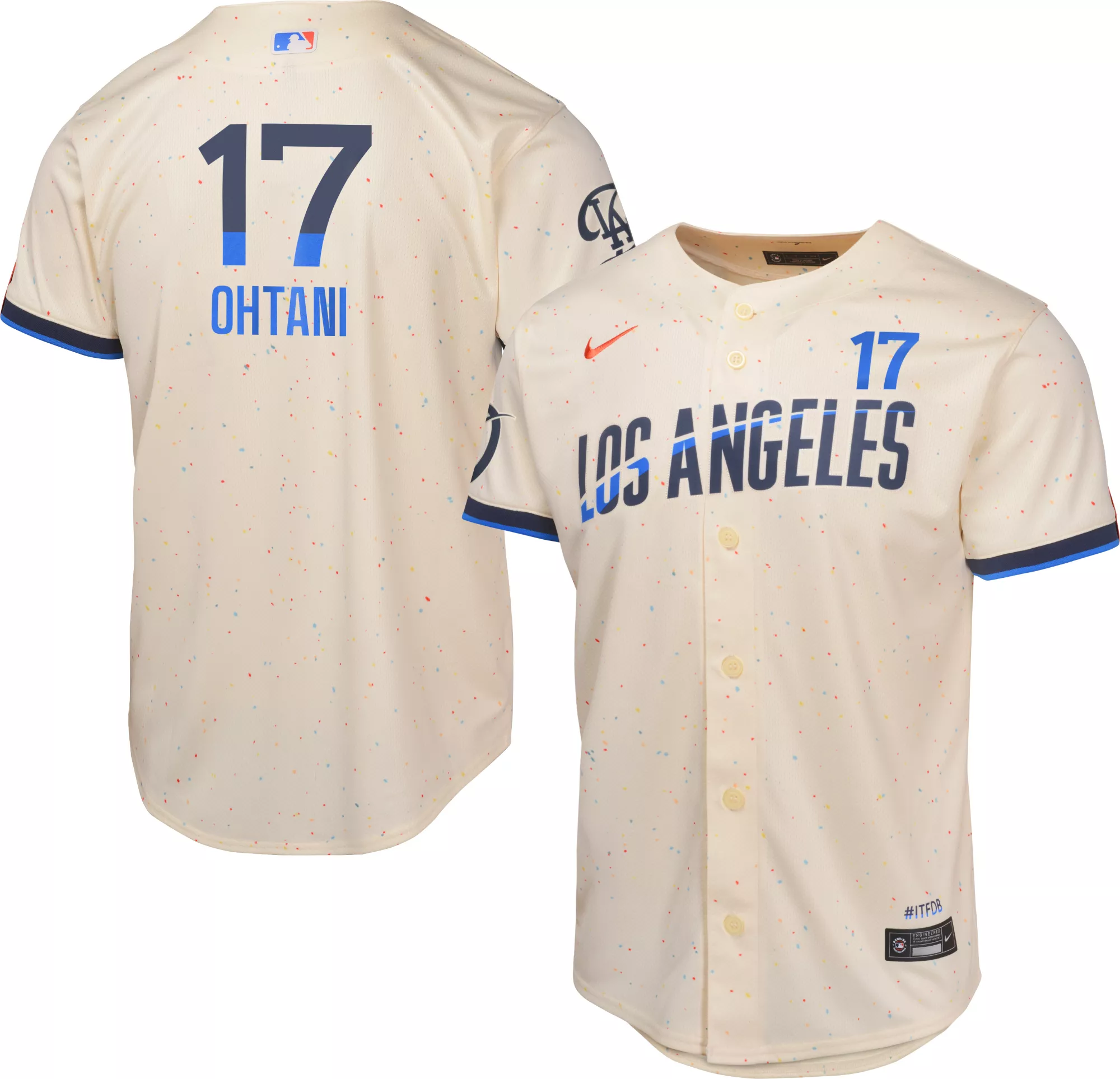 Nike Youth Los Angeles Dodgers City Connect Shohei Ohtani #17 Limited Vapor Jersey