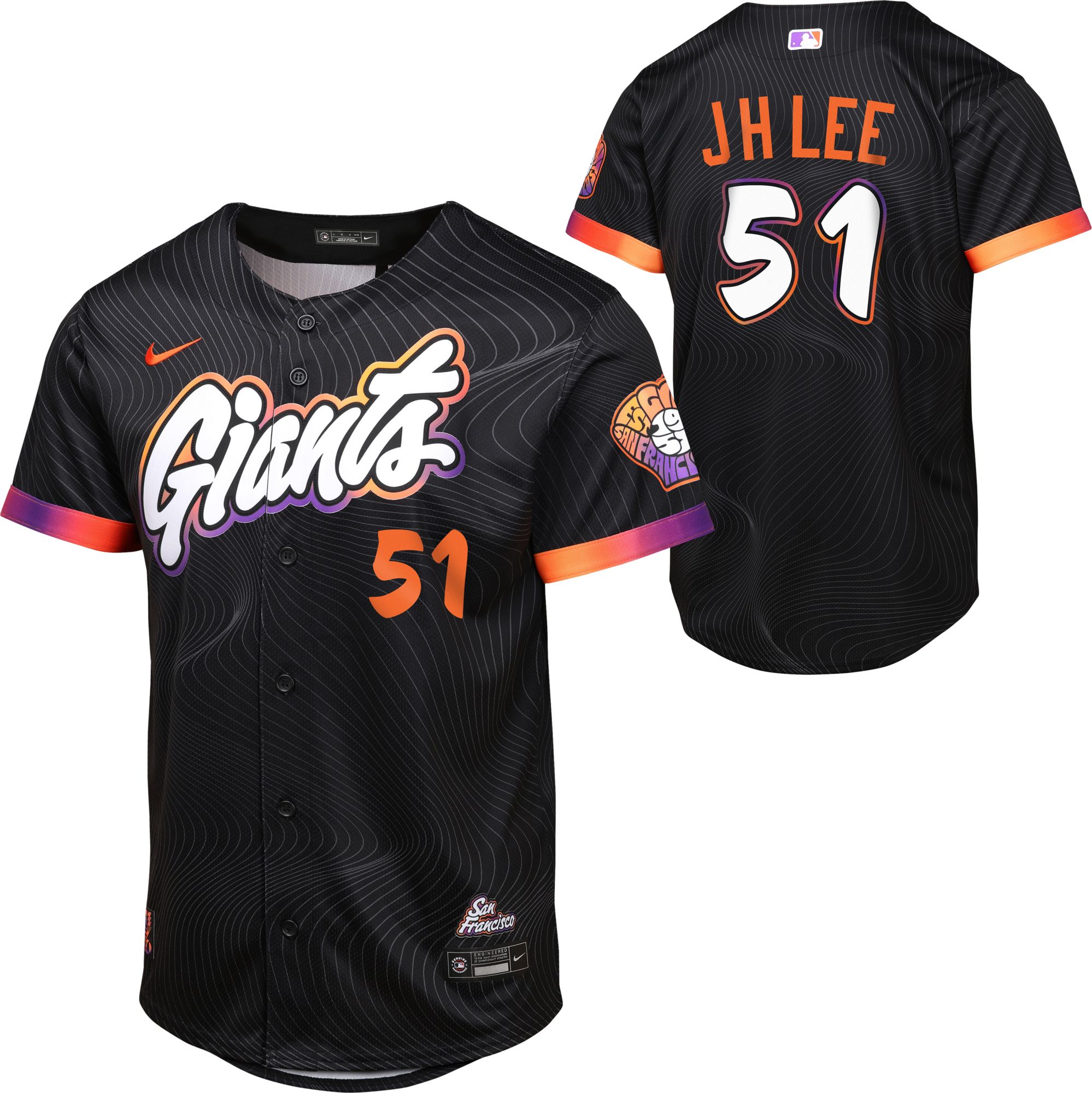 Nike Youth San Francisco Giants Jung Hoo Lee #51 City Connect