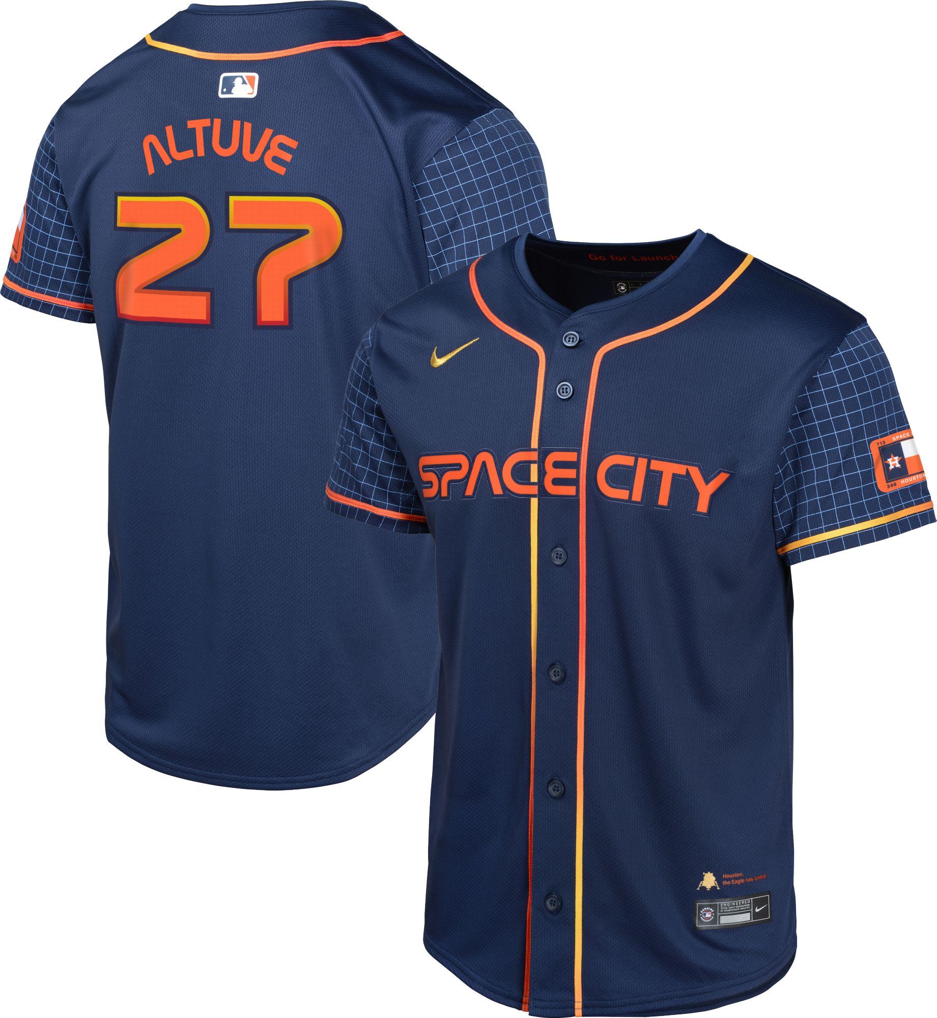 Nike Youth Houston Astros City Connect José Altuve #27 Limited
