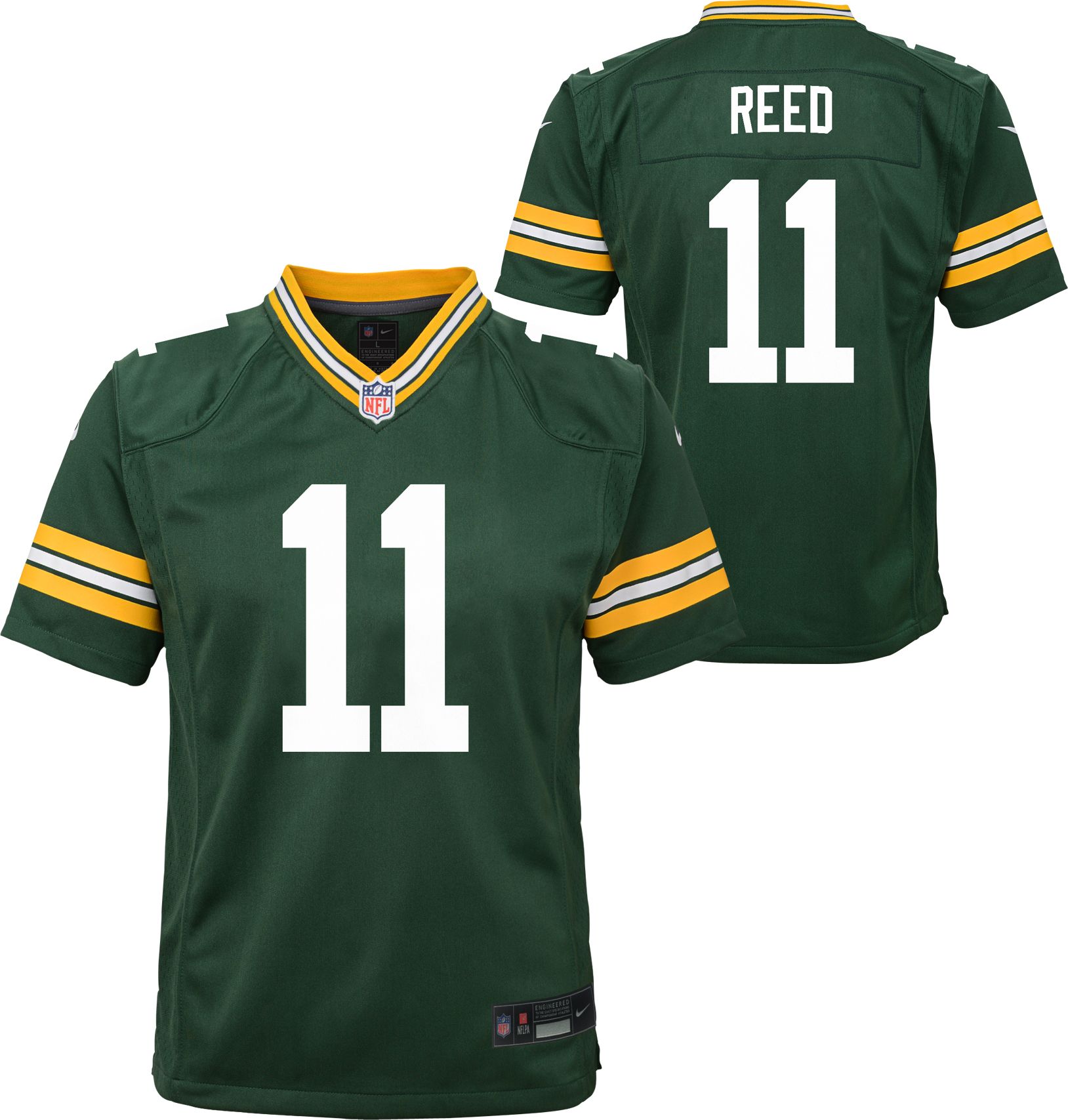 Nike Youth Green Bay Packers Jayden Reed #11 Game Jersey | Dick's