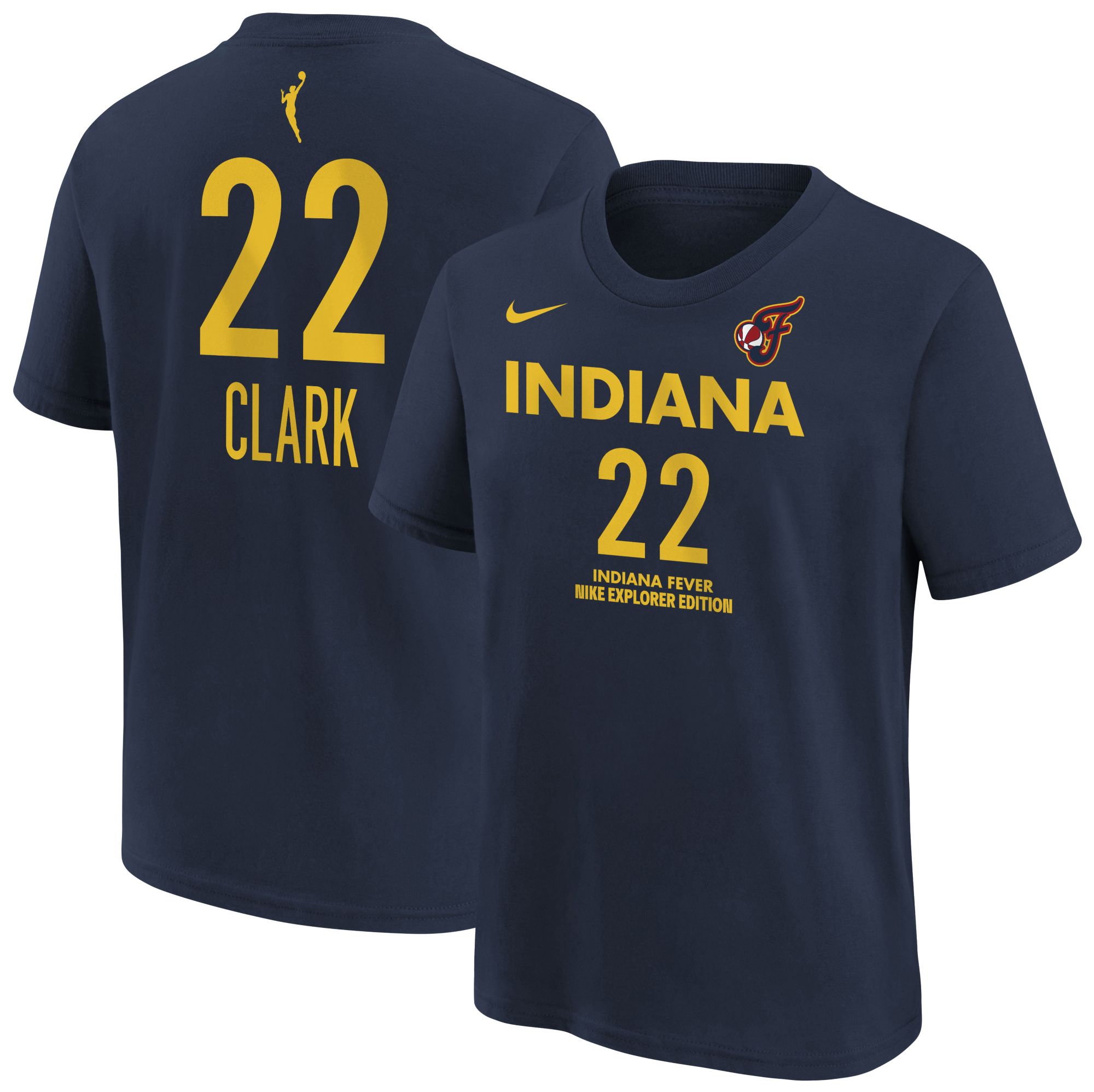 Nike Youth Indiana Fever Caitlin Clark #22 Explorer T-Shirt