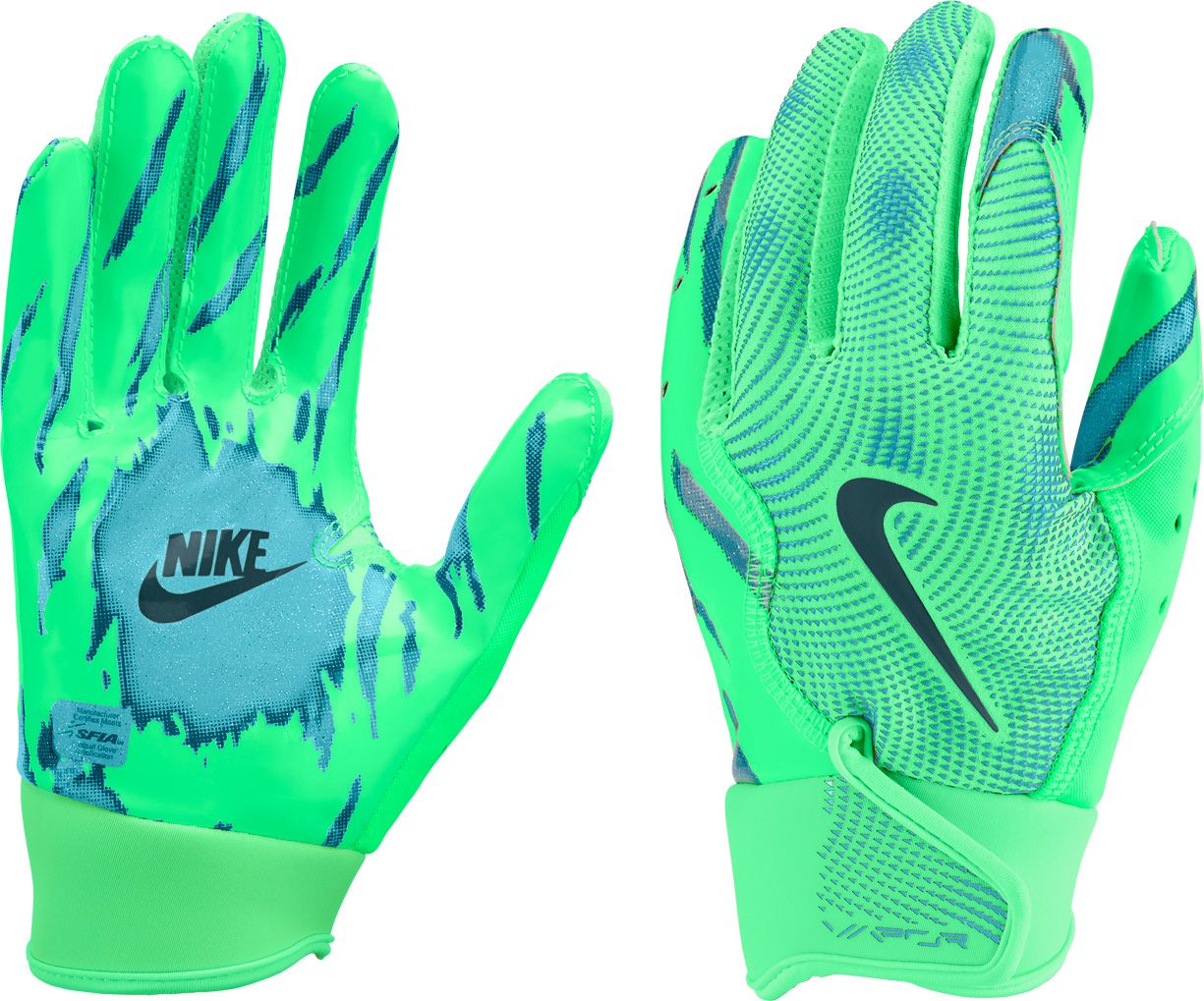 Nike Youth Vapor Jet Iridescent Football Gloves | Dick's Sporting