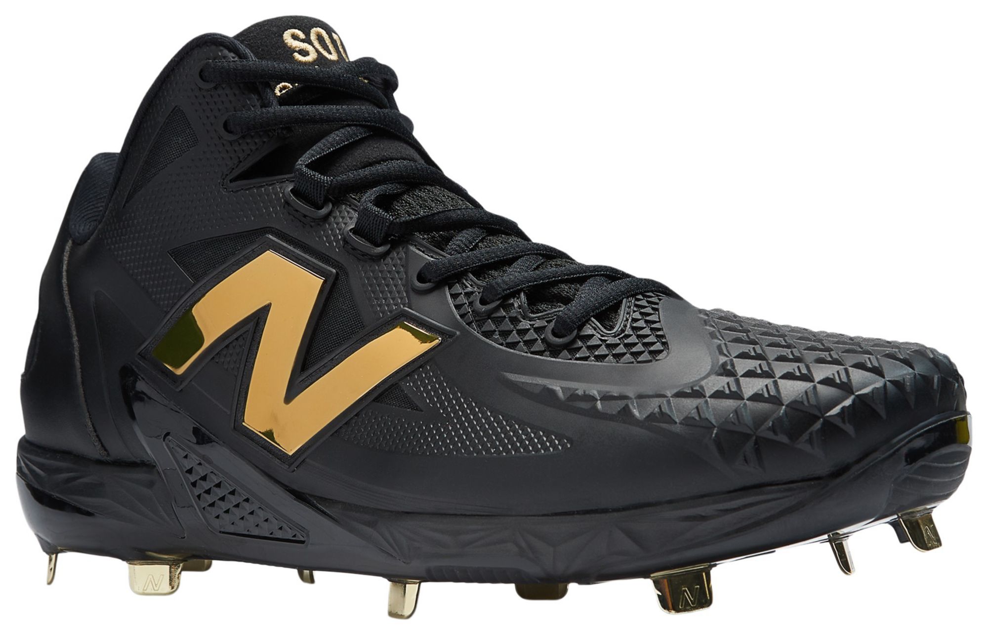 New balance baseball cleats gold hotsell