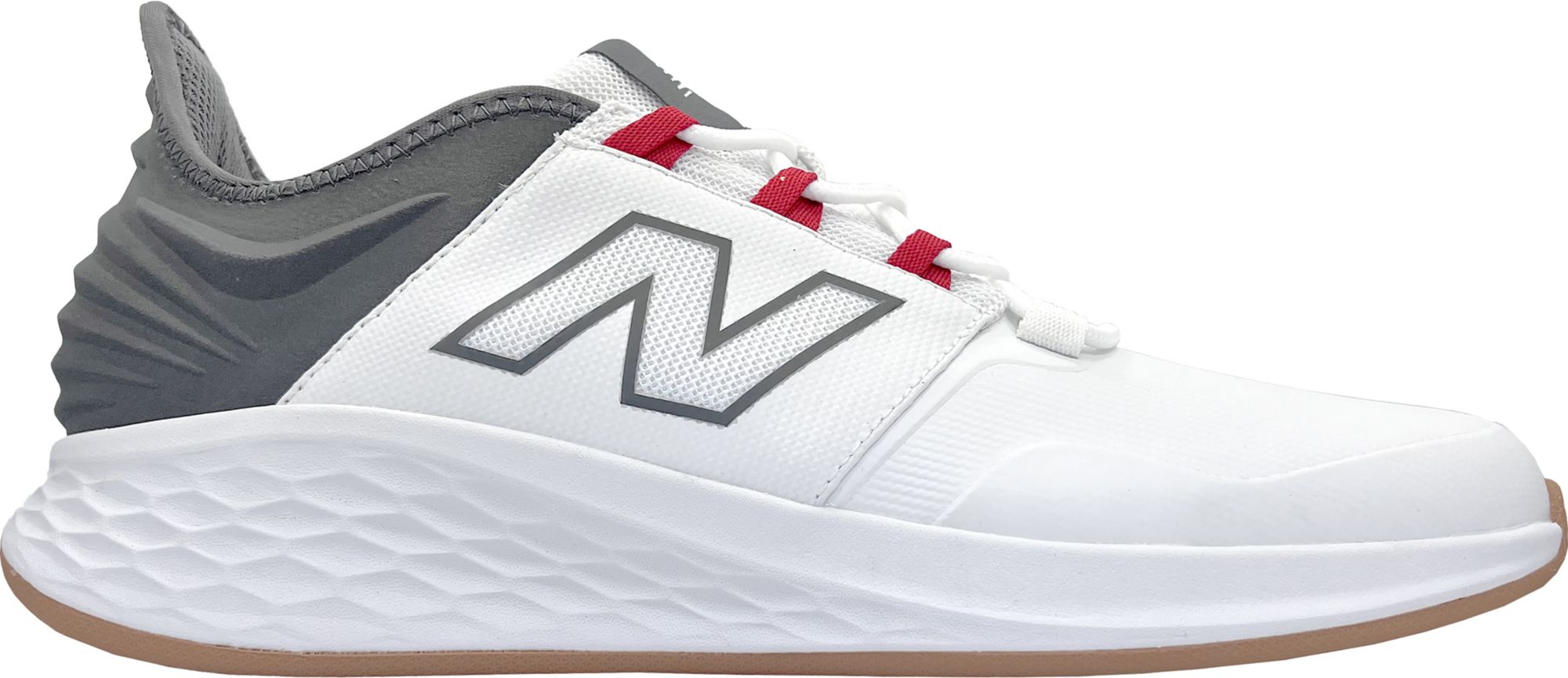 New Balance Mens Fresh Foam Roav Golf Shoes 9 D Athletic Gray Spikeless Sneaker New Balance Fresh Foam Roav Mens Golf Shoe Sz 9D Gray  main image 2