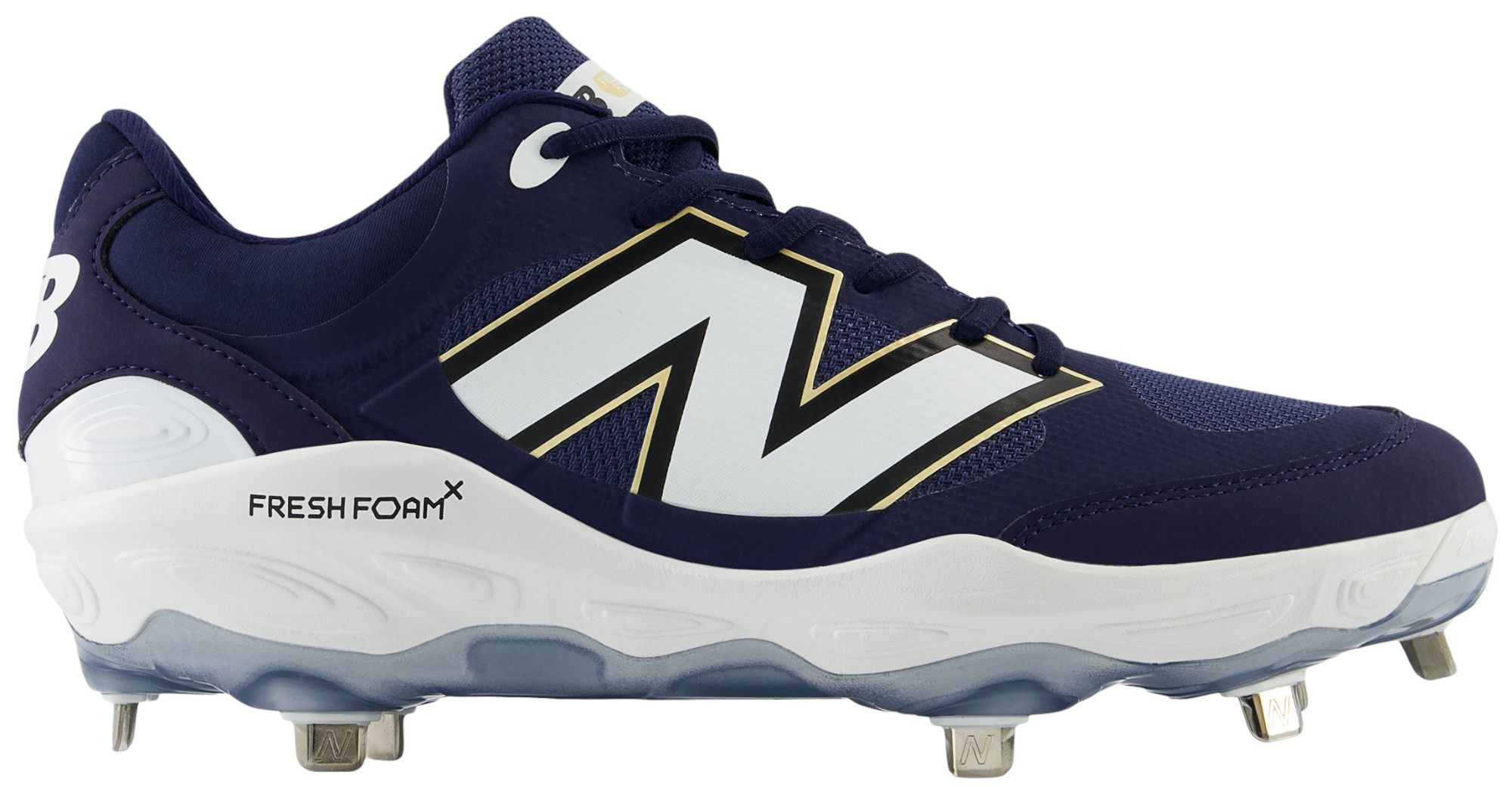 New Balance Fresh Foam X 3000 V6 Metal - Navy/White Size 6.5 New Balance Mens Fresh Foam 3000V7 Baseball Turf Shoes main image 3