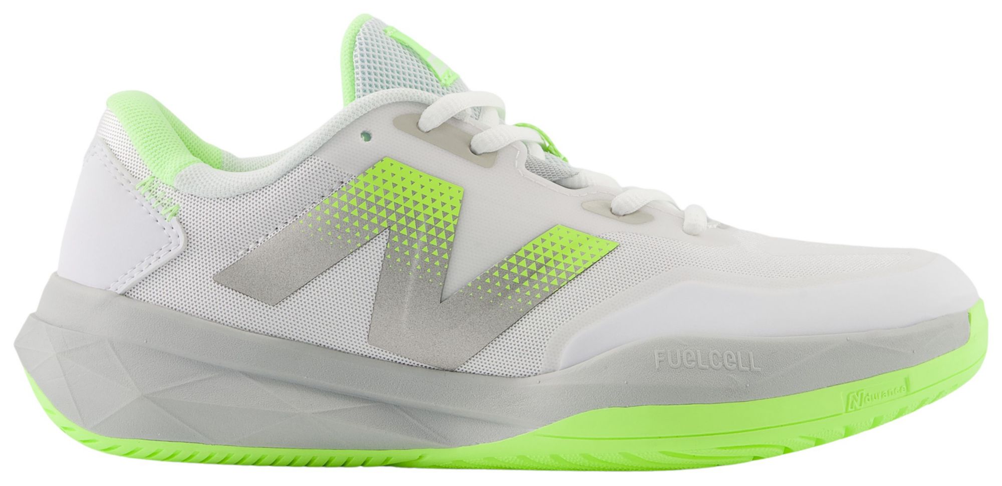 New Balance FuelCell 796v4 Women s Shoes White Bleached Lime Glo 9 B Medium