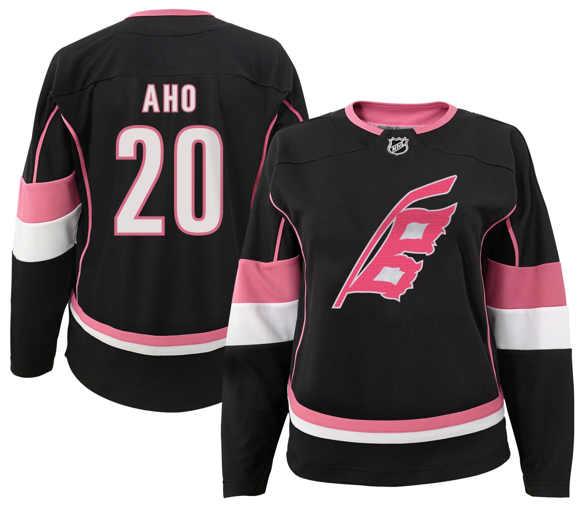 NHL Youth Carolina Hurricanes Sebastian Aho #20 Breakaway 2024