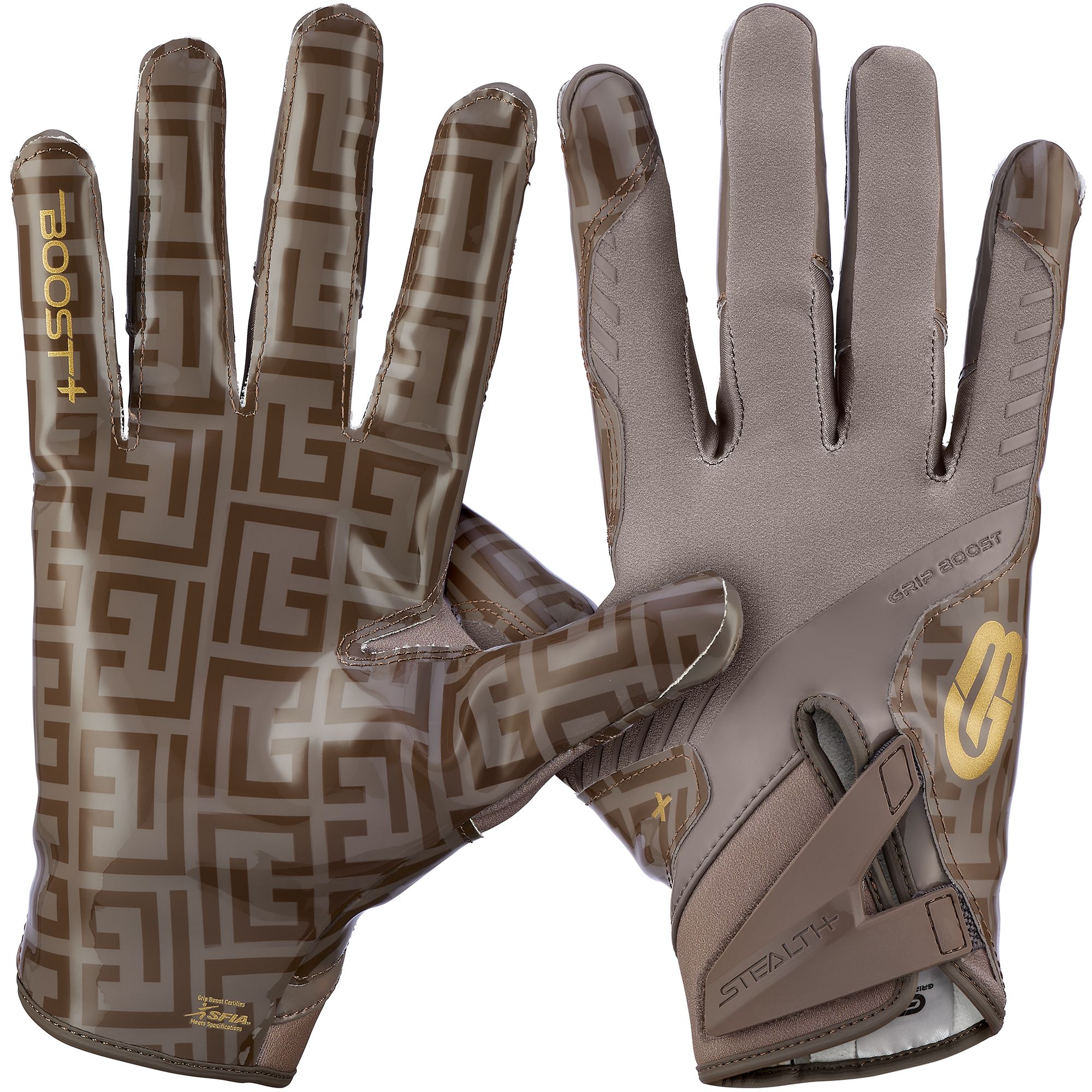 Grip Boost Adult Peace Stealth 6 Football Gloves | Dick's Sporting