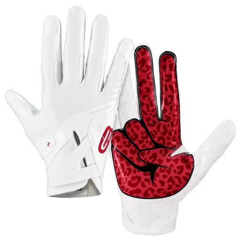 Factory Direct Hot Explosive Football Receiver Gloves American Football Gloves Y