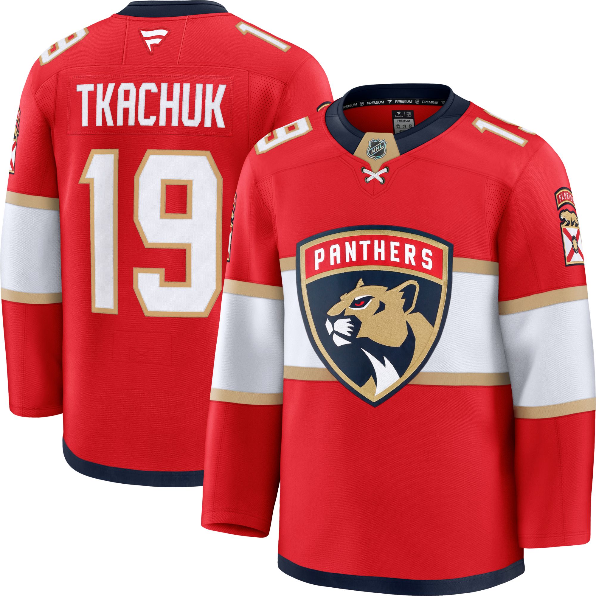 NHL Men's Florida Panthers Matthew Tkachuk #19 2024-2025 Premium
