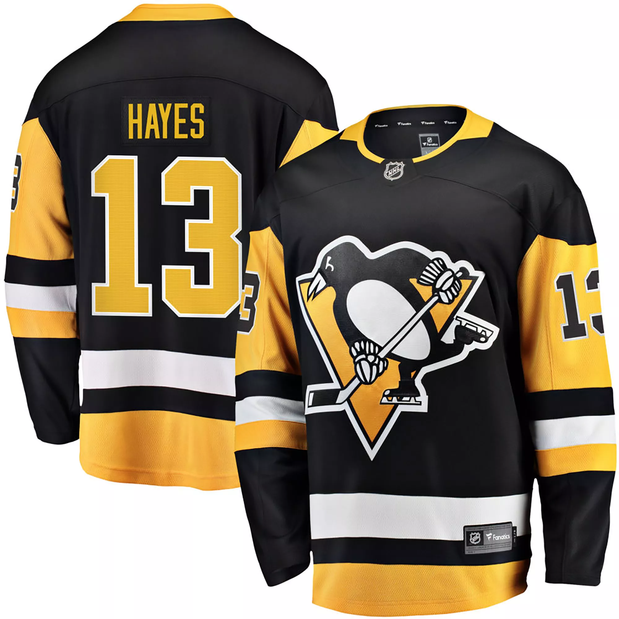 NHL Men's Pittsburgh Penguins Kevin Hayes #13 Breakaway 2024-2025 Home Authentic Jersey
