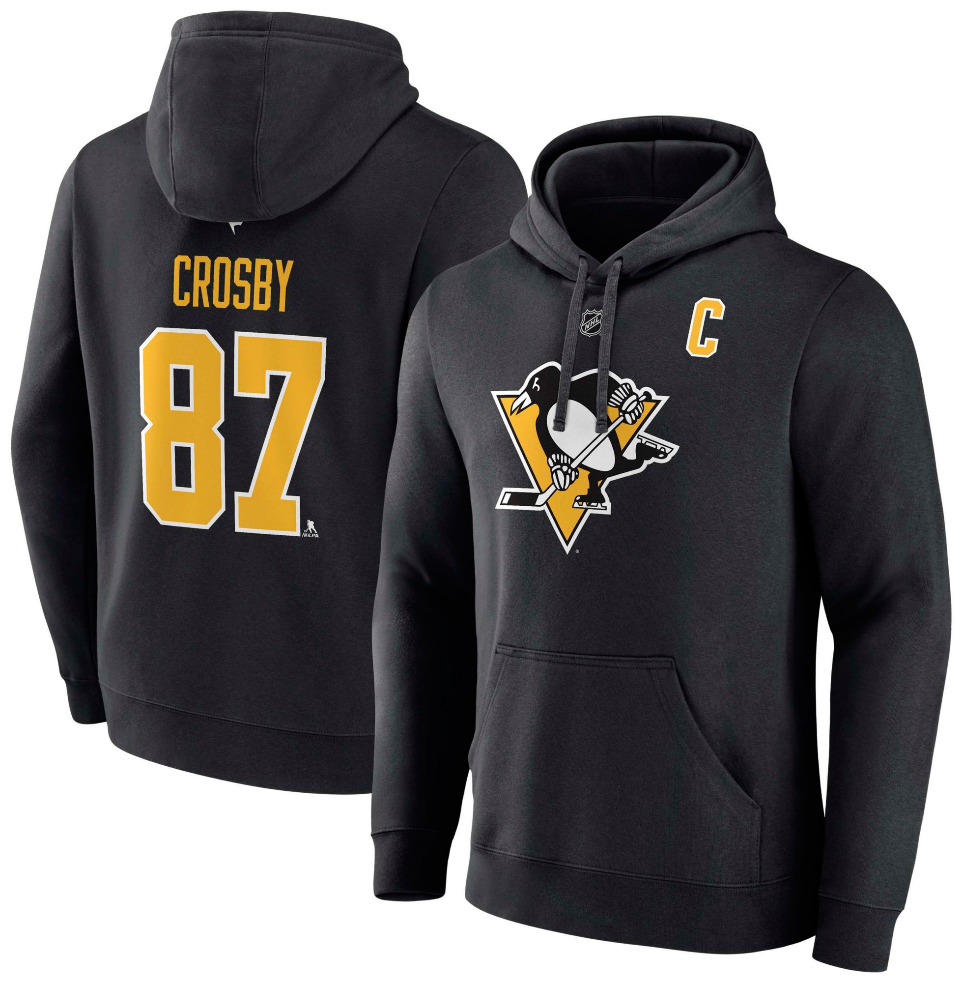 NHL Adult Pittsburgh Penguins Sidney Crosby #87 2024-2025 Black