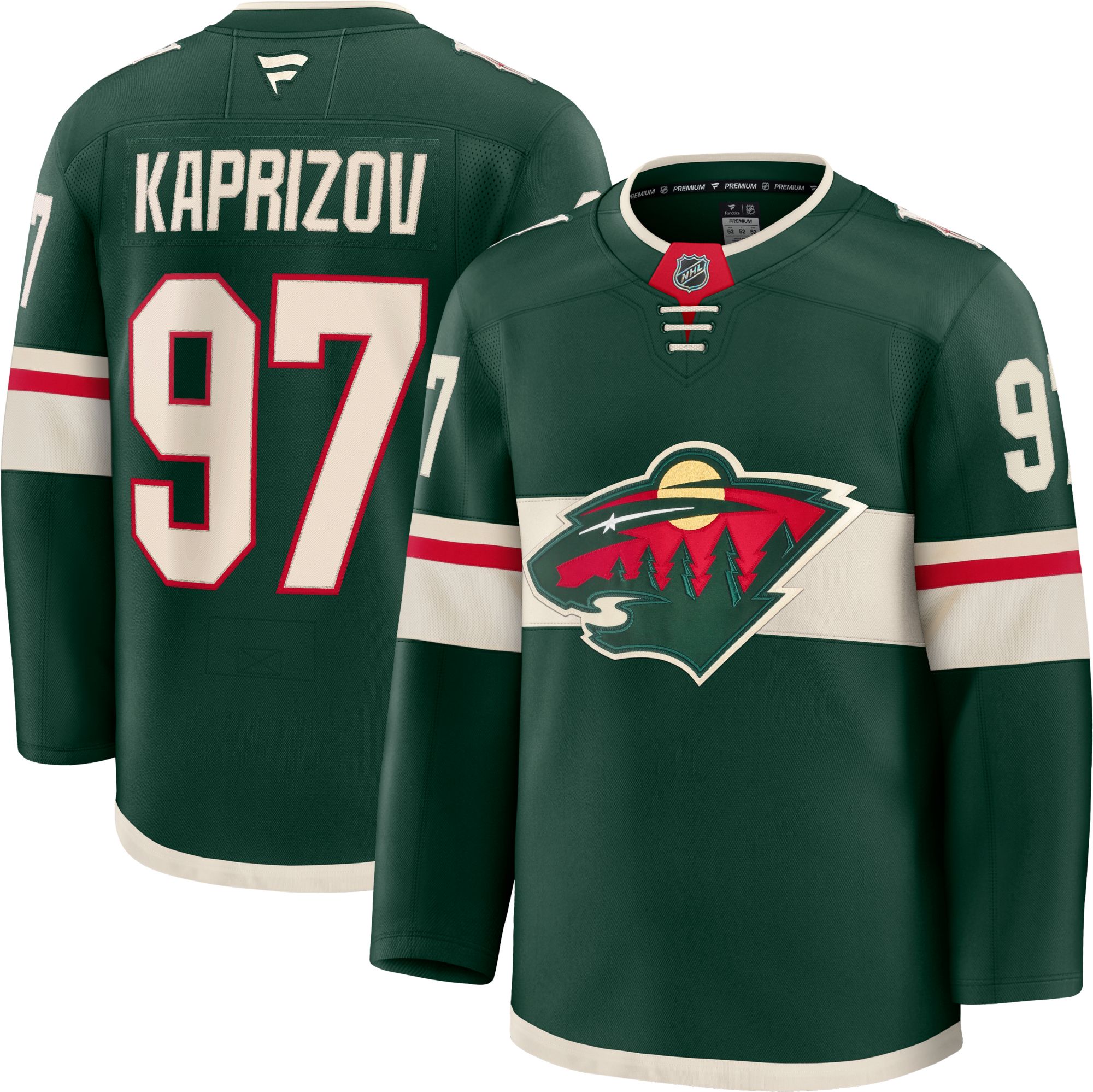 NHL Men's Minnesota Wild Kirill Kaprizov #97 2024-2025 Premium