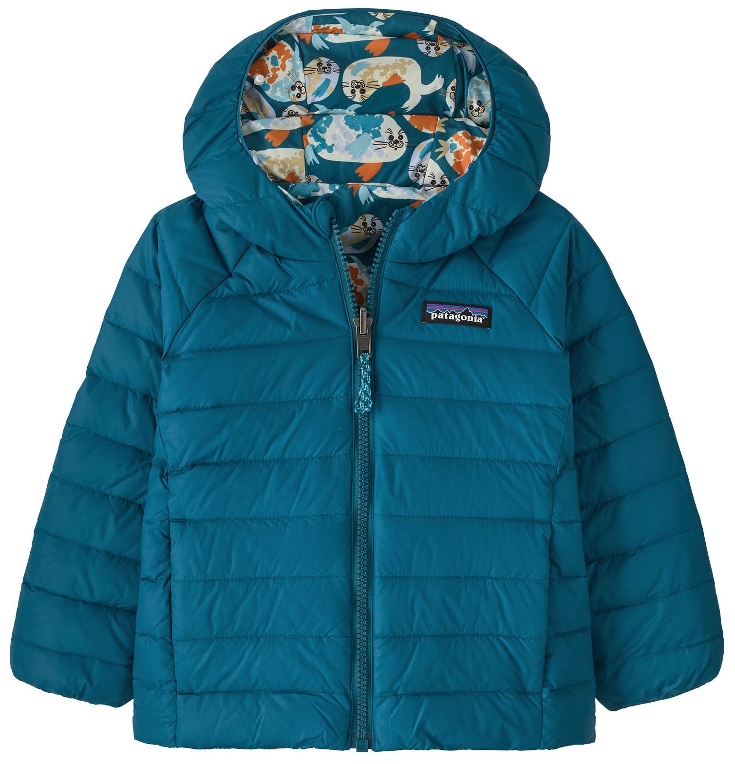 Patagonia Toddlers' Reversible Down Sweater Hoodie | Dick's