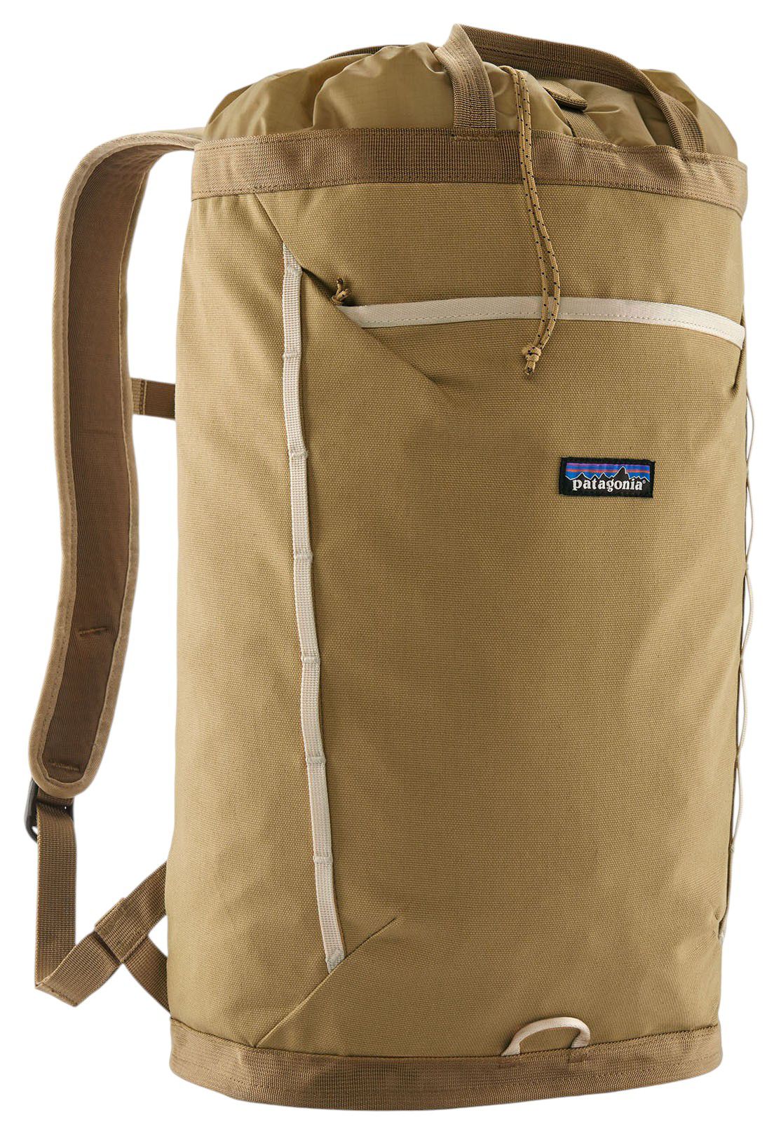 patagonia fielsmith backpack 25l hands Patagonia Fieldsmith Linked Pack Classic Tan