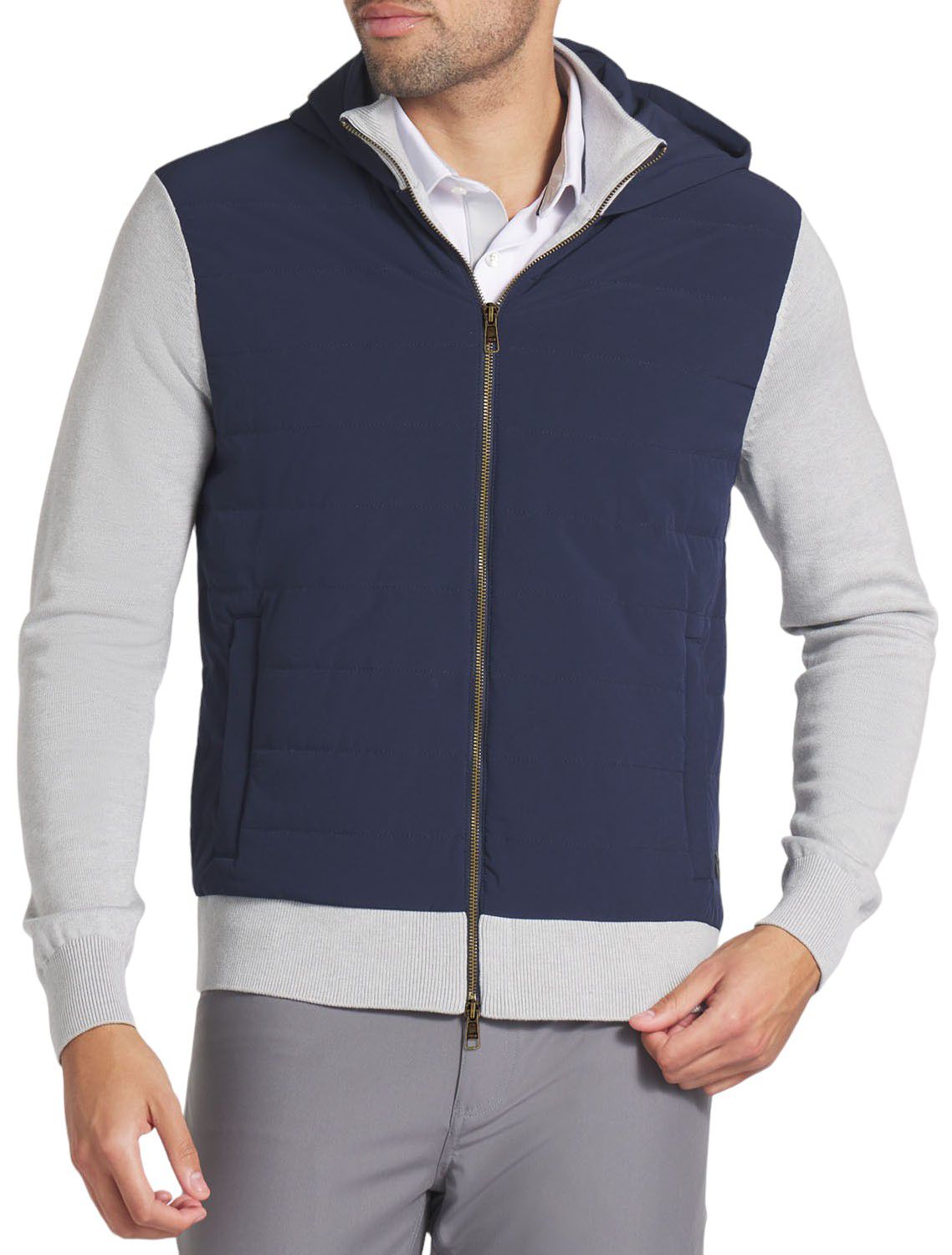 PUMA Men's Clubhouse Hybrid Full-Zip Golf Jacket | Golf Galaxy