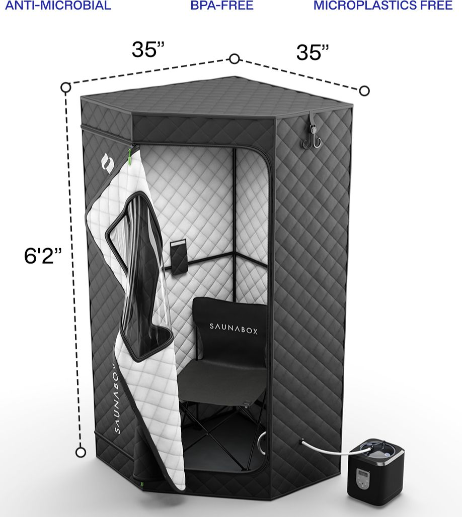 バス・洗面所用品 Sauna watch showdown 1 SAUNABOX SmartSteam Kit | Dick's Sporting Goods