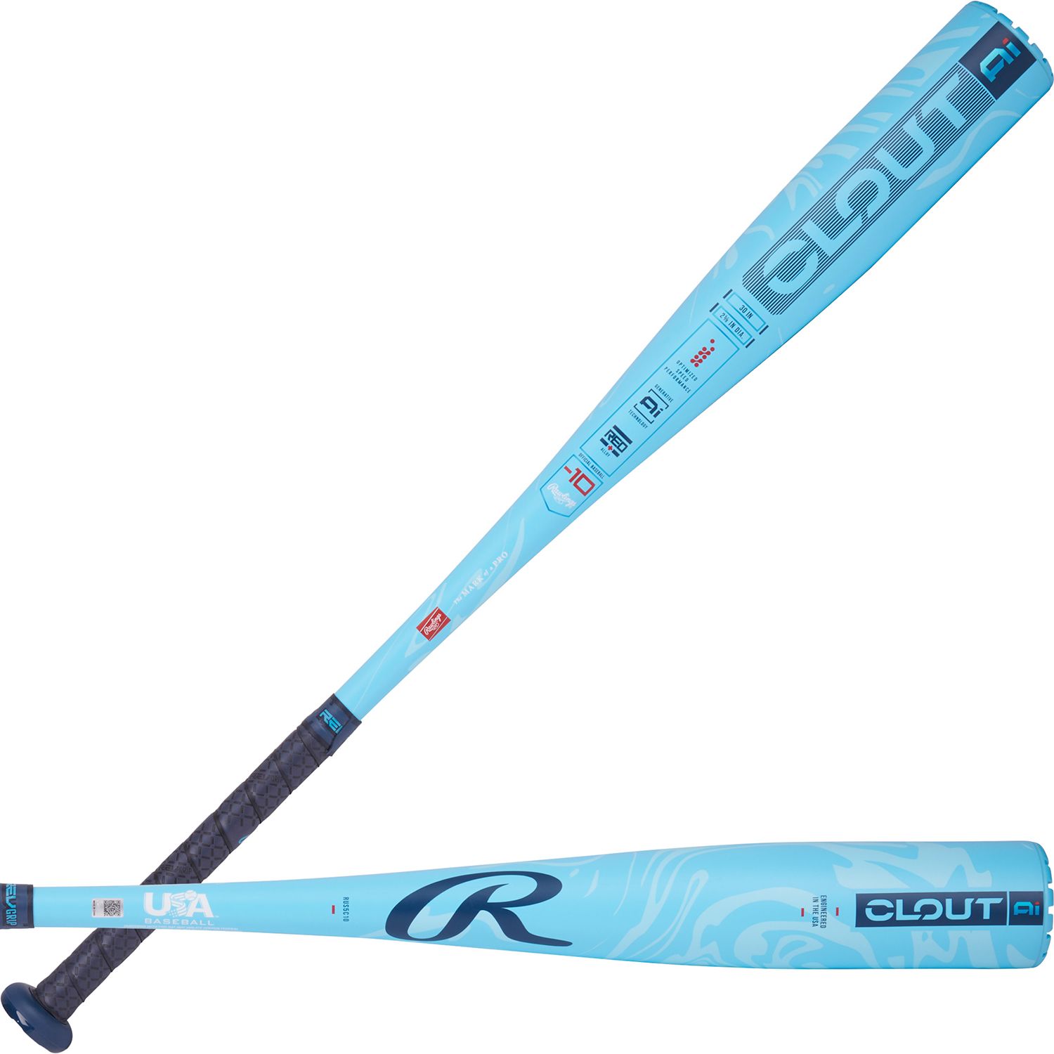 Rawlings Clout AI Youth USA Bat (-10) 2025 | Dick's Sporting Goods