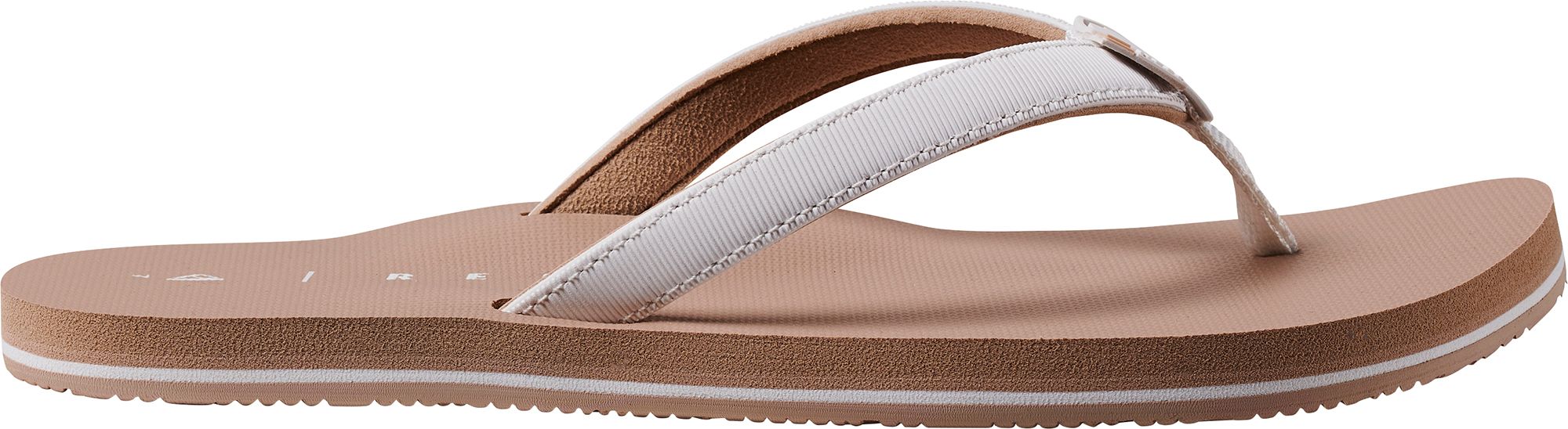 Womens Flip Flops REEF Solana - GRAY - 11 White Flip Flops