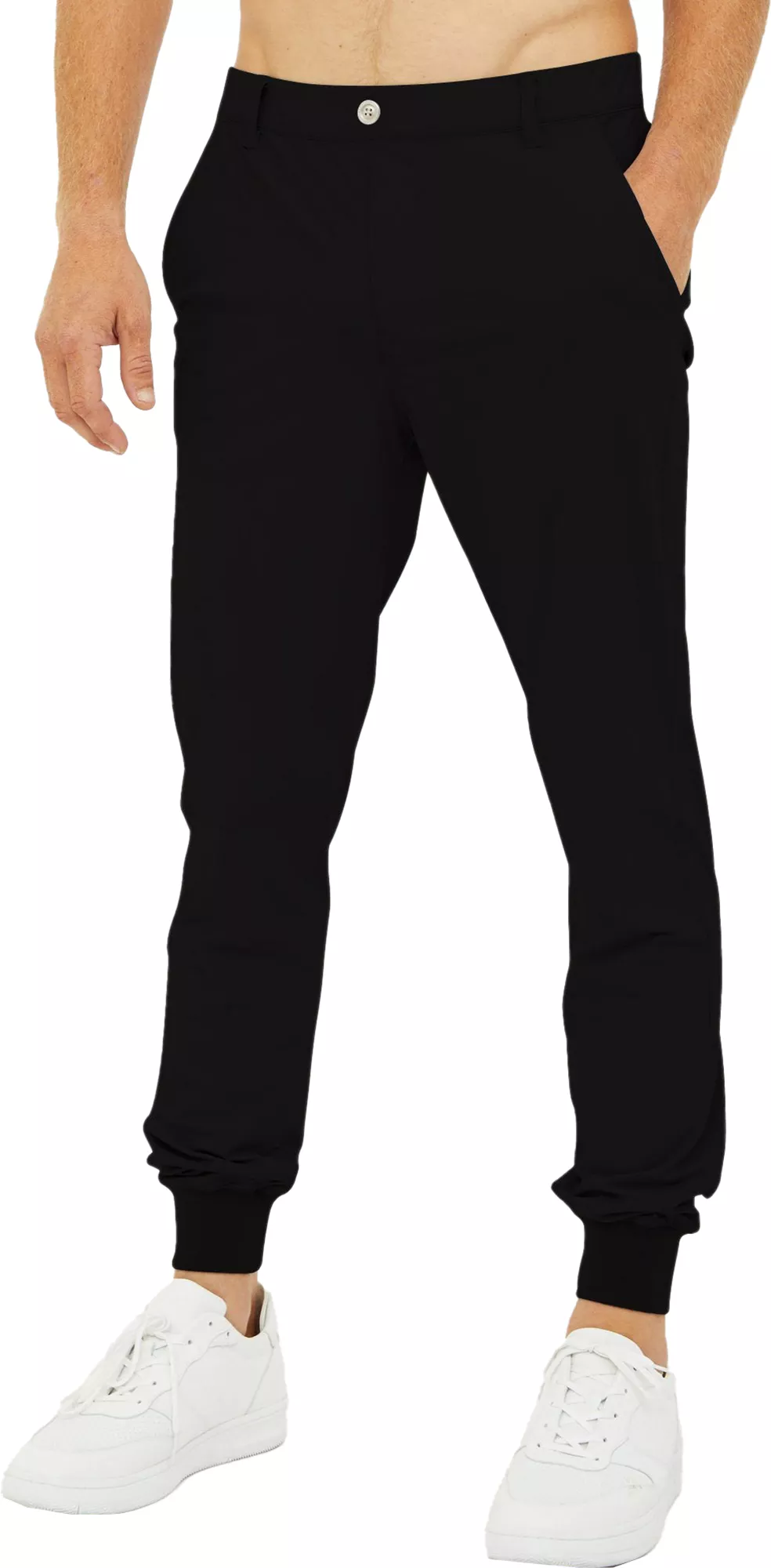 REDVANLY Men's Halliday Pull-On Golf Joggers