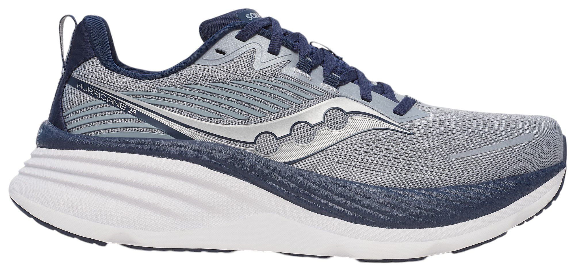 Saucony Men\'s Hurricane 24 Blue Running 
Size: 8 Cut in half: Saucony Hurricane 24 Review | RunRepeat main image 3