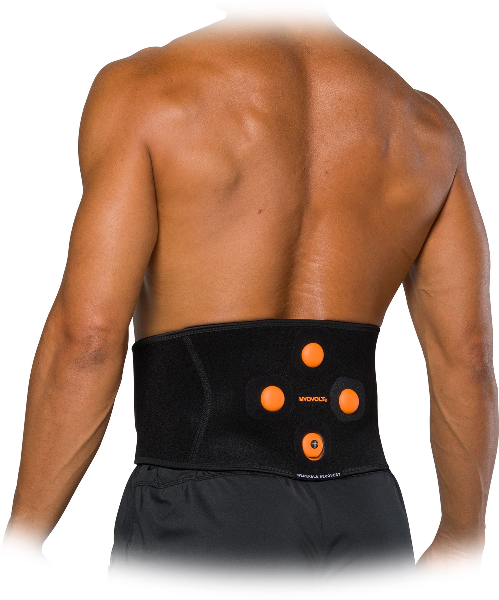 McDavid Adult Myovolt Wearable Vibration Recovery Back Wrap