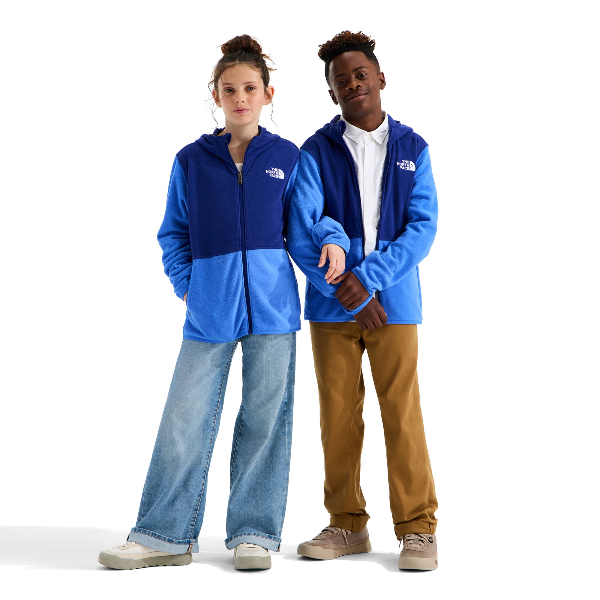 The North Face Kids' Glacier Full-Zip Fleece Hoodie | Dick's
