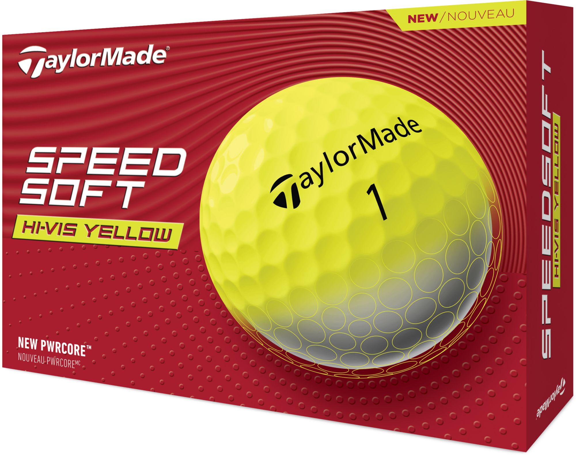 TaylorMade ゴルフウェア 上下セット ネイビー イエロー TaylorMade 2024 SpeedSoft Golf Balls | Dick's Sporting Goods
