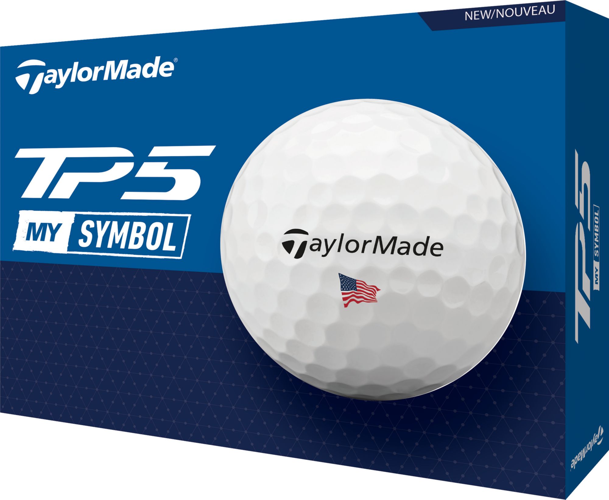 TaylorMade 2024 TP5 MySymbol USA Golf Balls | Dick's Sporting Goods