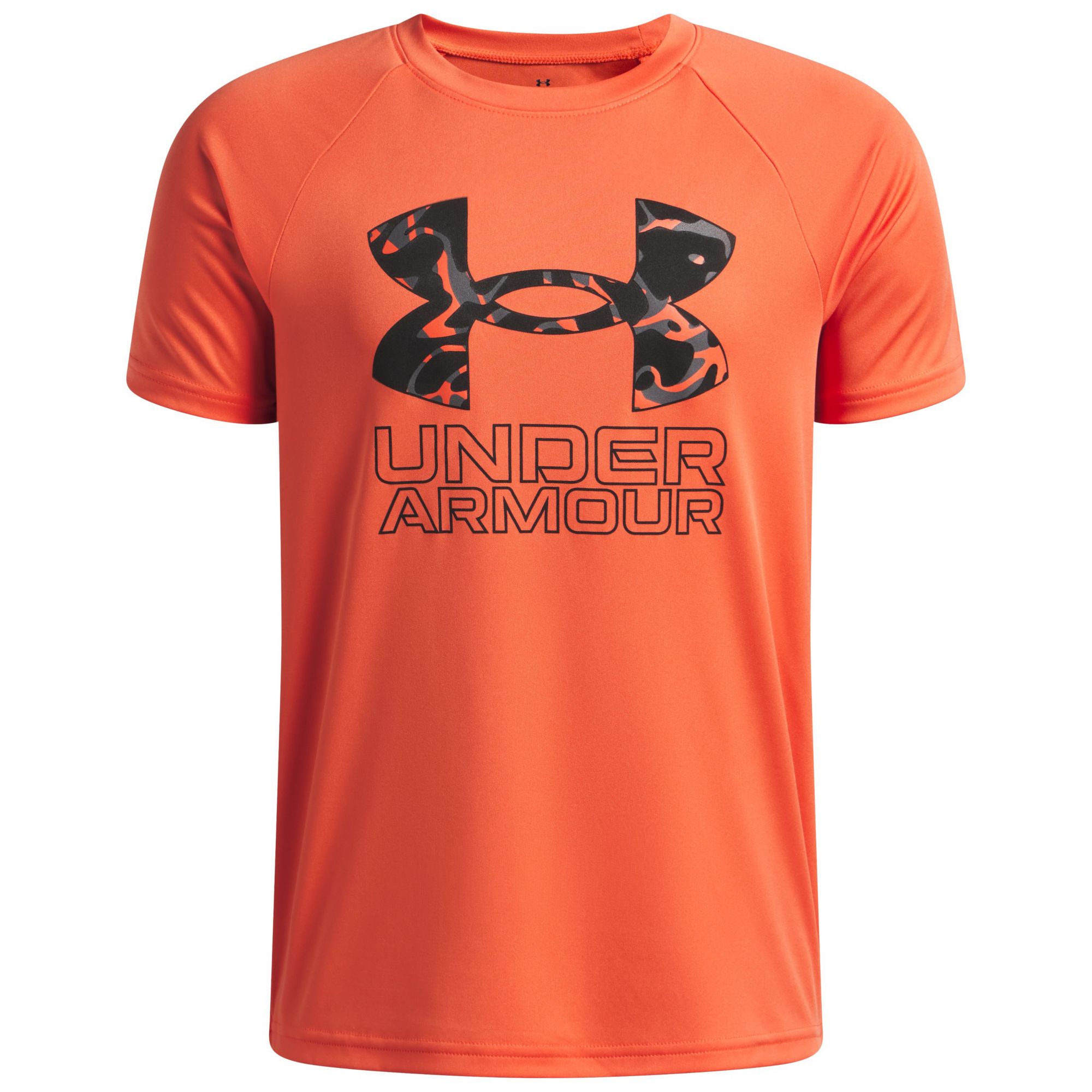 アンダーアーマー キッズ Tシャツ Boys' UA Locker T-Shirt - Dark Orange/llic Silver Under Armour Boys' Tech Hybrid Print T-Shirt | Dick's Sporting Goods