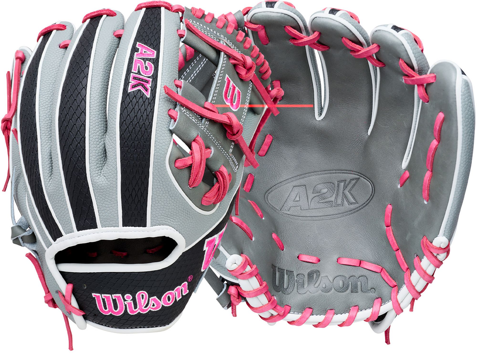 s-wear グレー×ピンク away Wilson 11.5